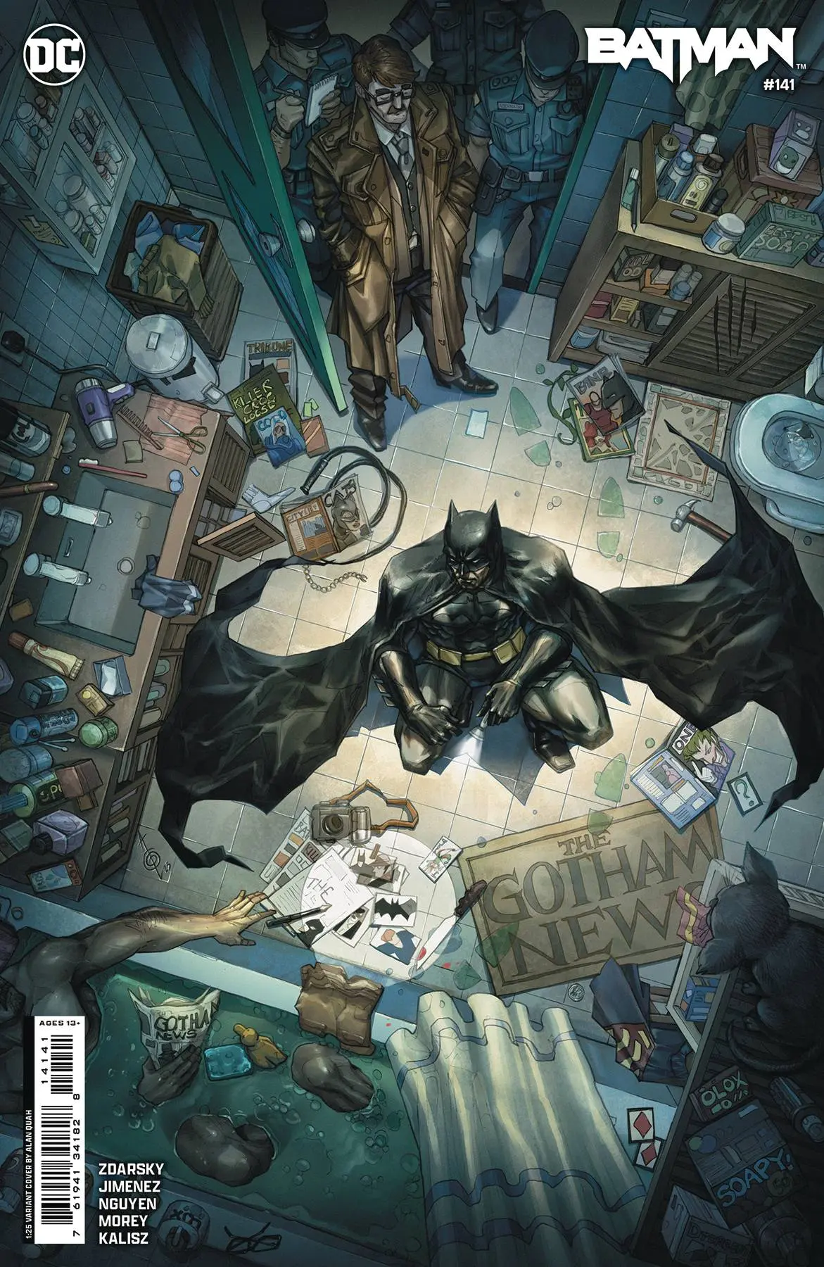 Batman #141 Cvr D Inc 1:25 Alan Quah Card Stock Var 1