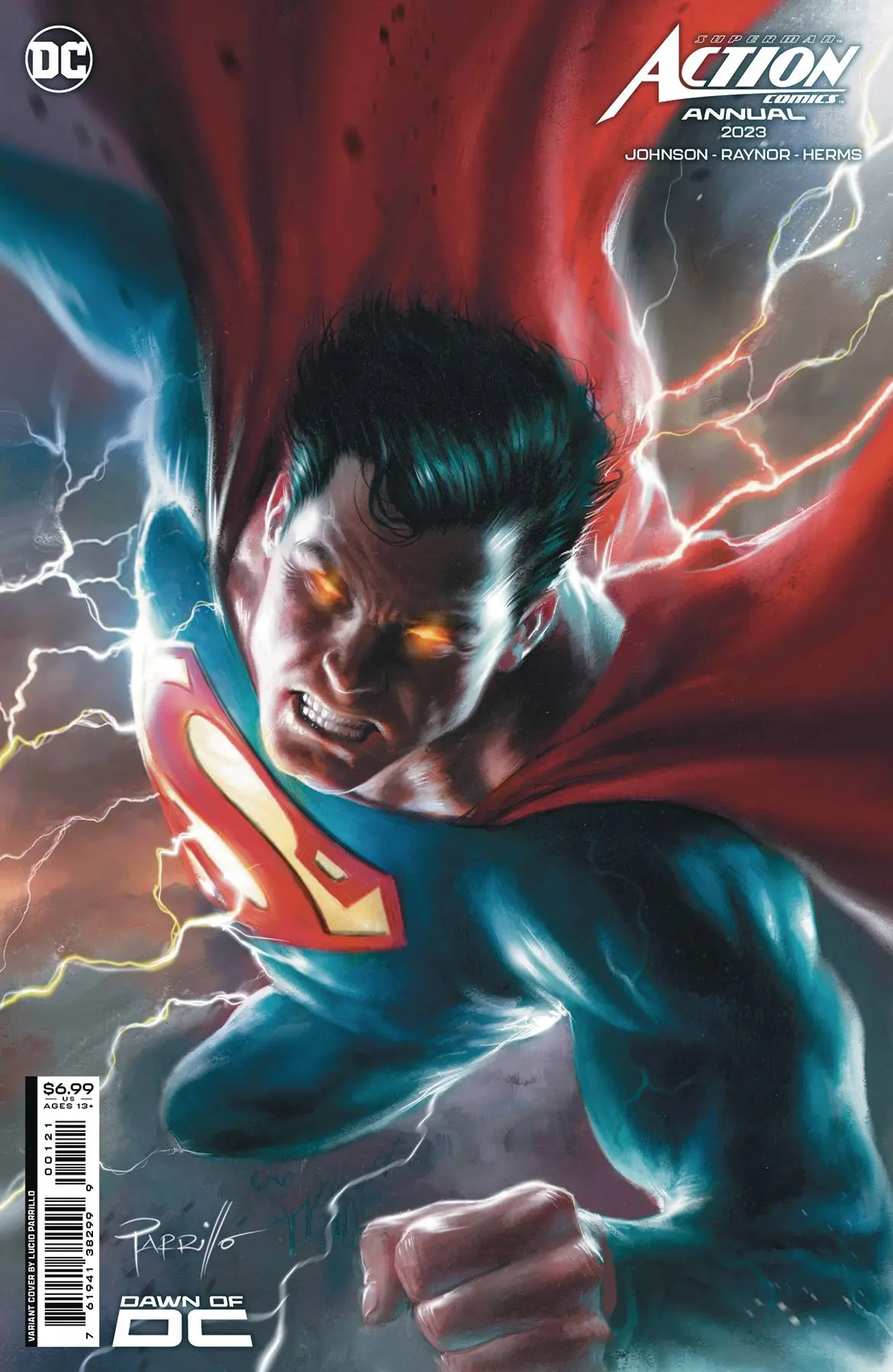 Action Comics 2023 Annual #1 (One Shot) Cvr B Lucio Parrillo Card Stock Var 1