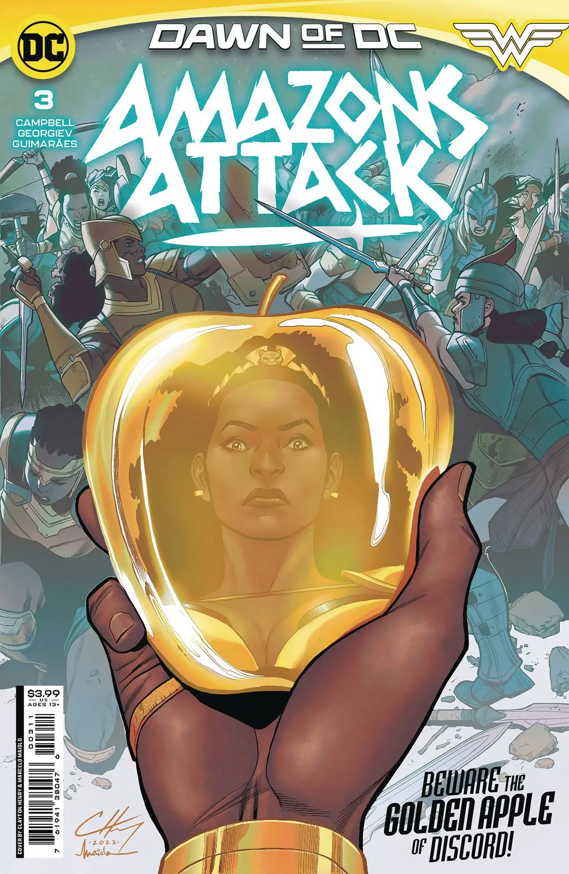 Amazons Attack #3 Cvr A Clayton Henry 1