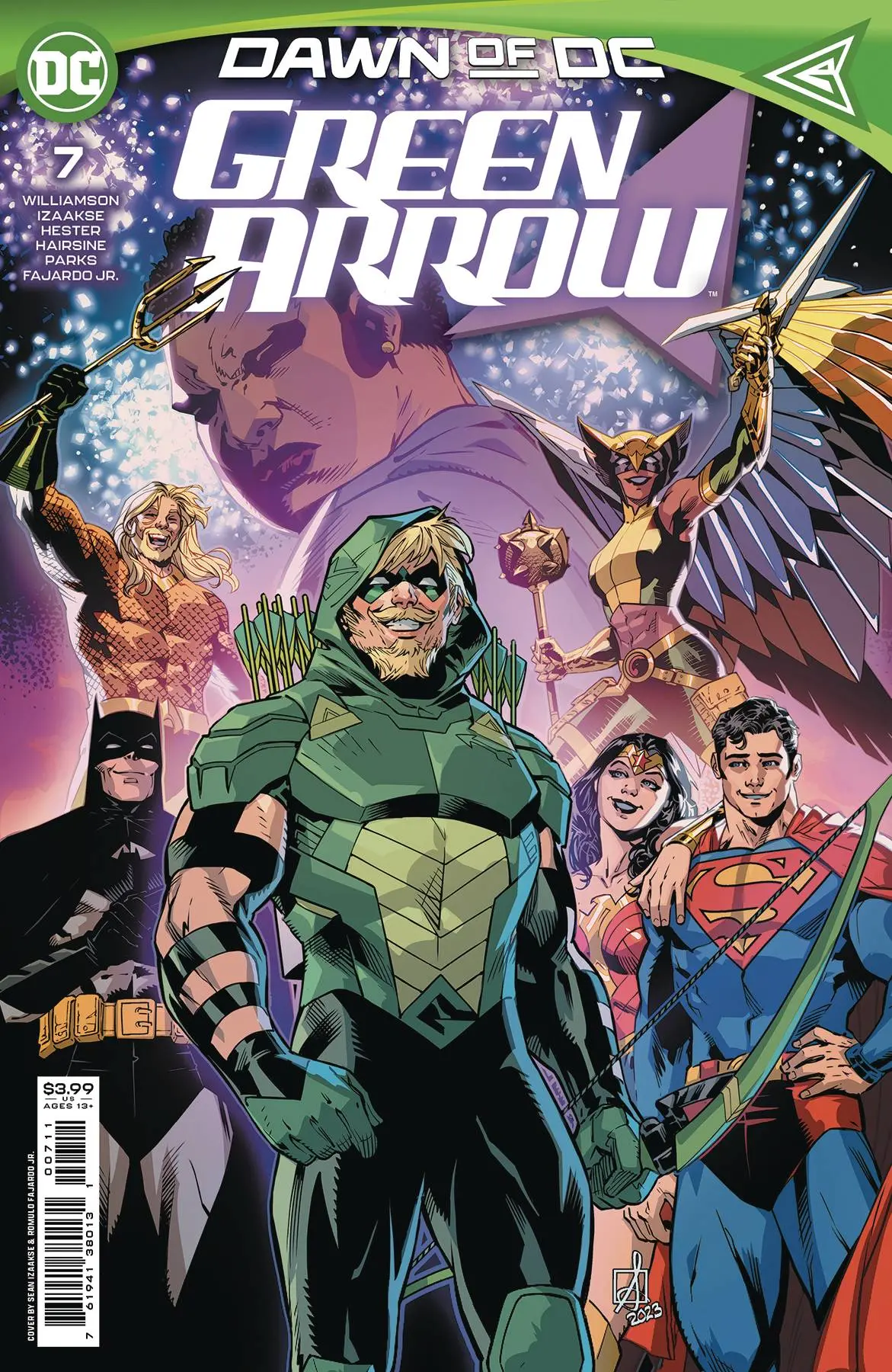 Green Arrow #7 (Of 12) Cvr A Sean Izaakse 1