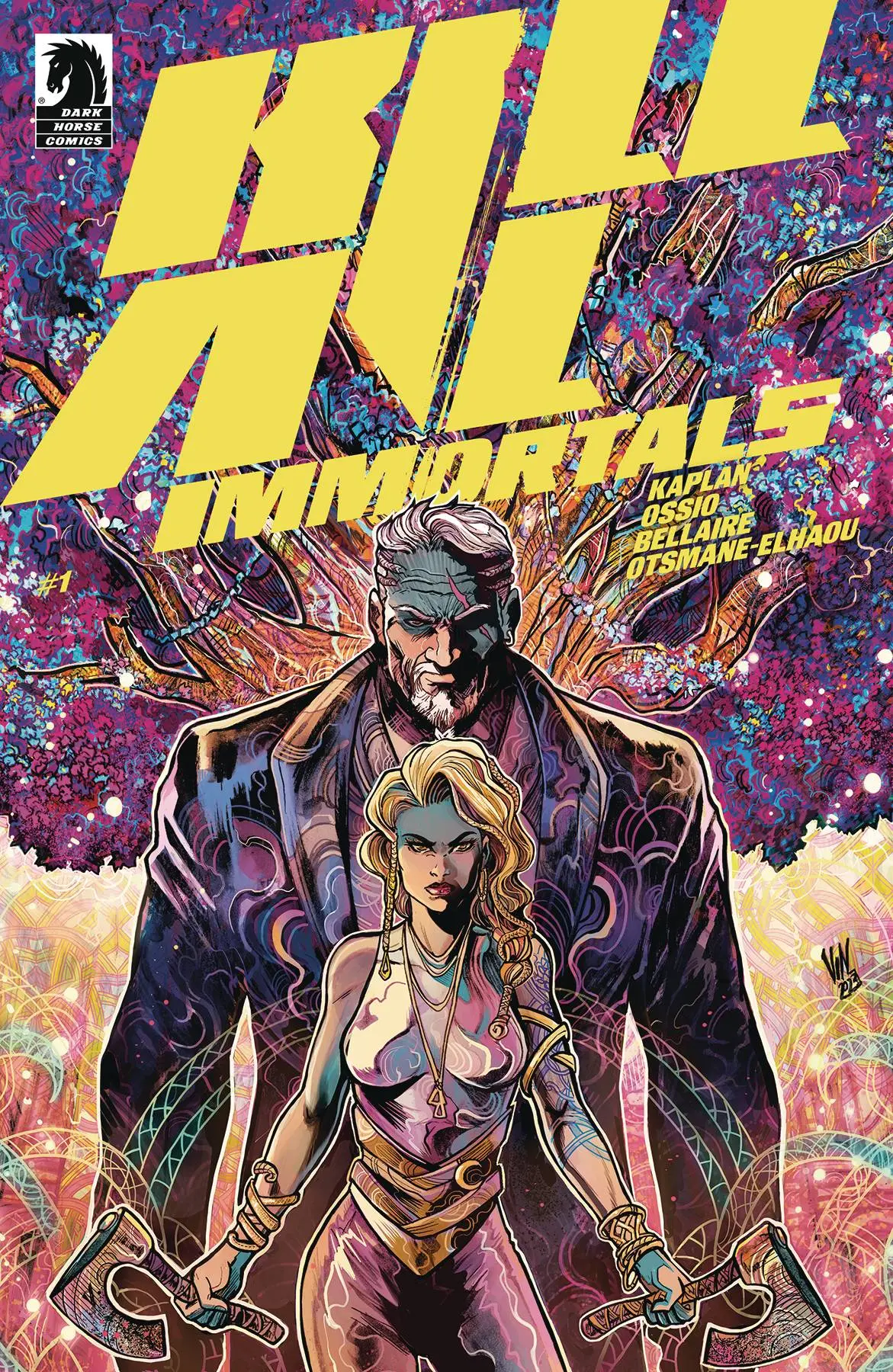 Kill All Immortals #1 Cvr B Riccardi 1