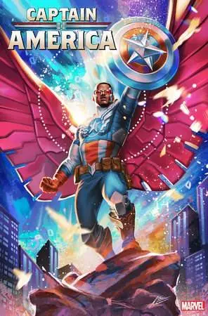 Captain America #6 Mateus Manhanini Black History Month Variant 1