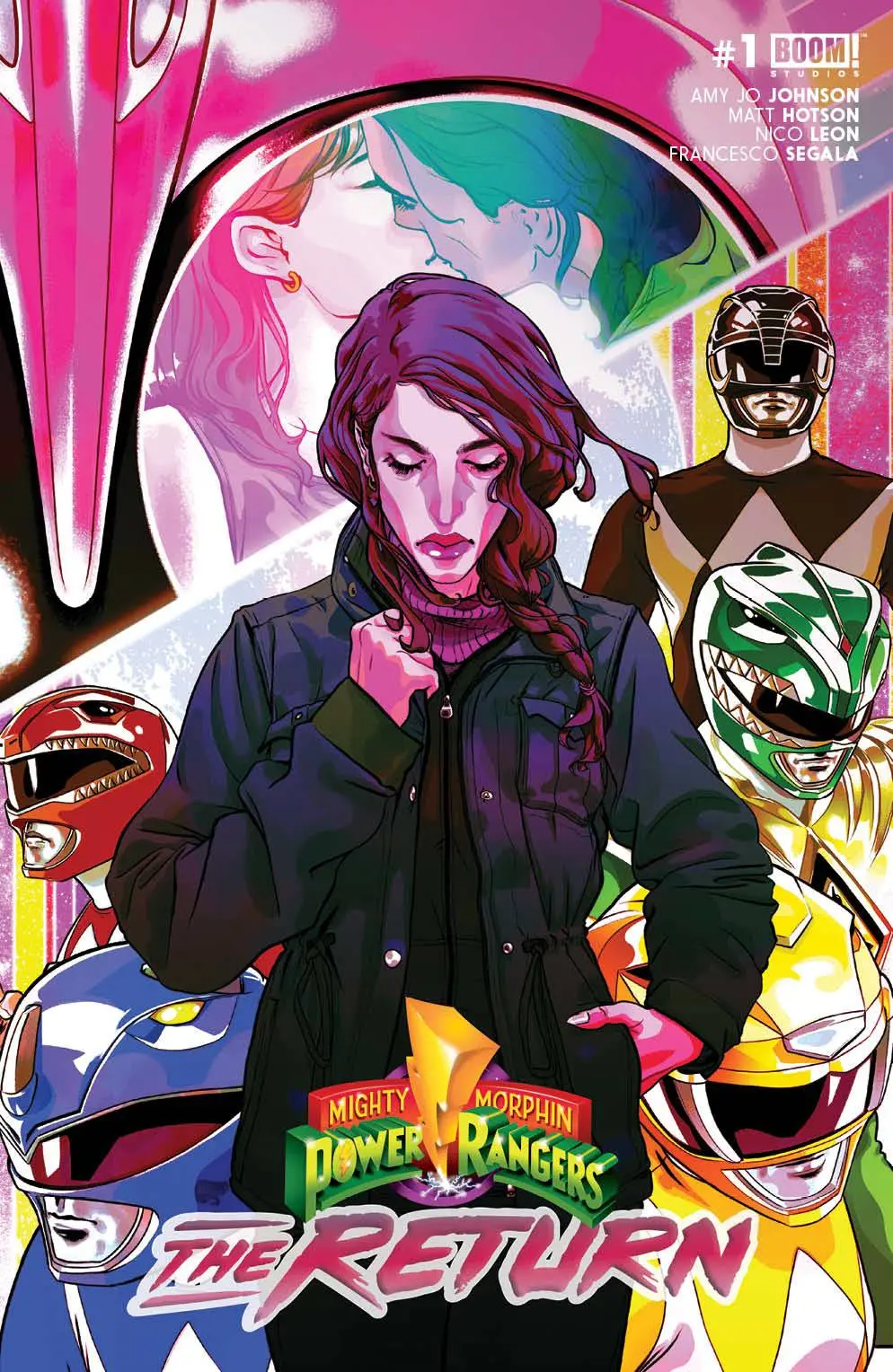 Mighty Morphin Power Rangers The Return #1 (Of 4) Cvr A Mont 1