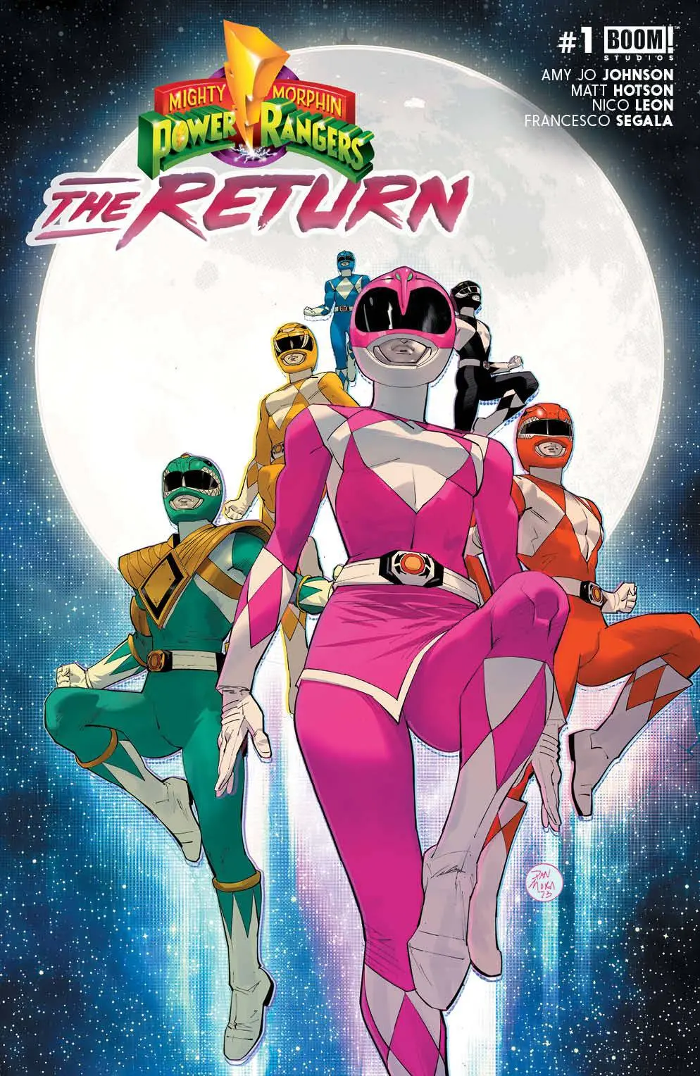 Mighty Morphin Power Rangers The Return #1 (Of 4) Cvr B Var 1