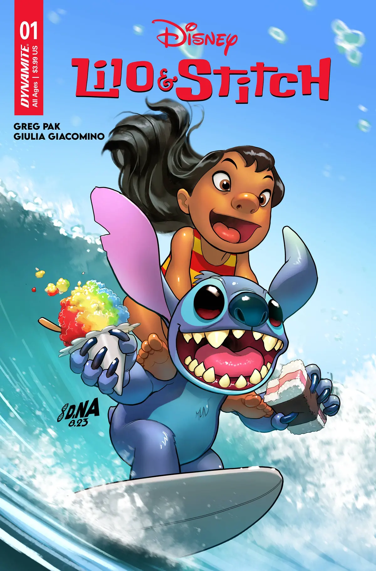 Lilo & Stitch #1 Cvr B Nakayama 1