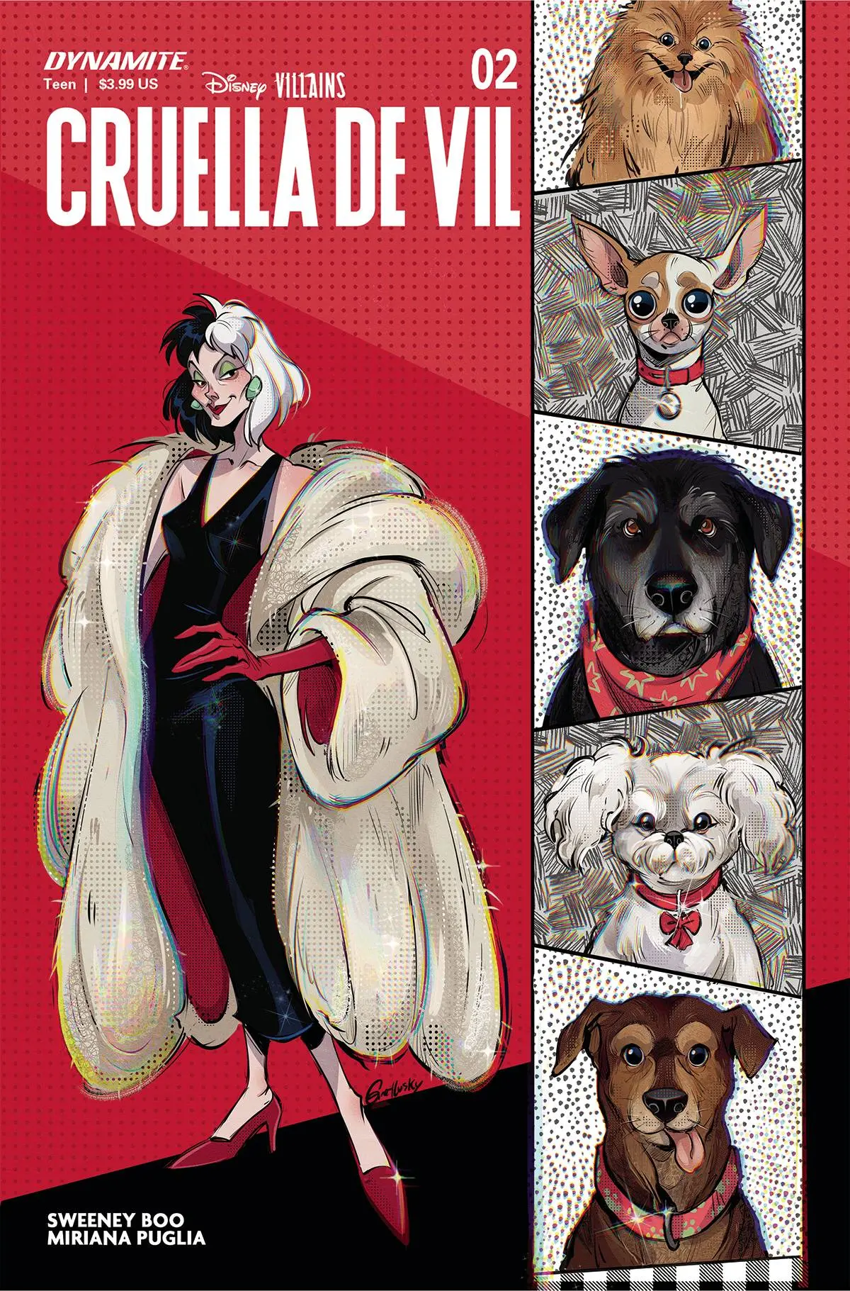 Disney Villains Cruella De Vil #2 Cvr C Lusky 1