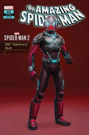 Amazing Spider-Man #40 25Th Century Suit Marvel's Spider-Man 2 Variant 1