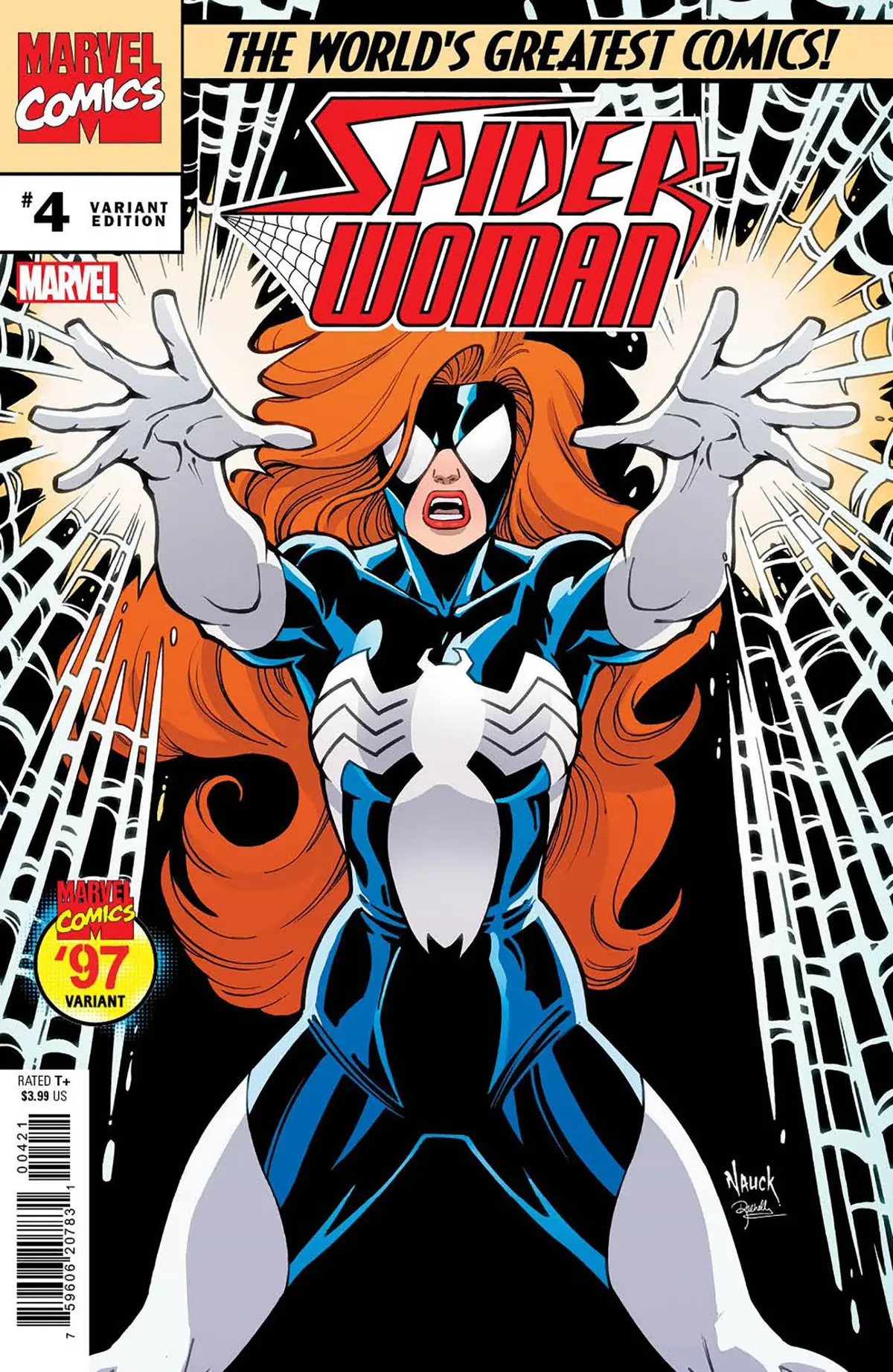 Spider-Woman #4 Todd Nauck Marvel 97 Variant 1