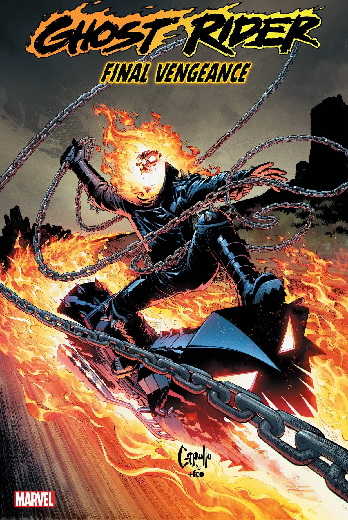 Ghost Rider Final Vengeance #1 Greg Capullo Var 1