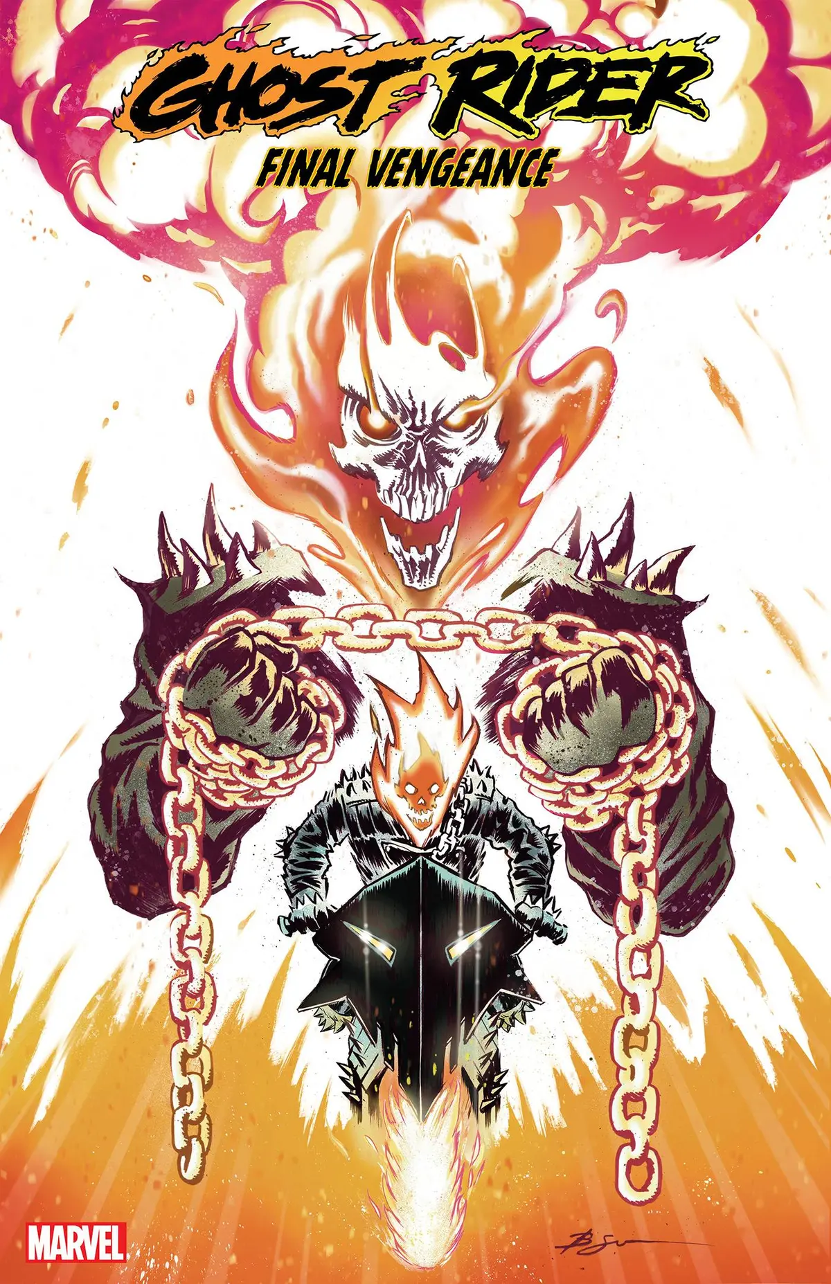 Ghost Rider Final Vengeance #1 Ben Su Foil Var 1