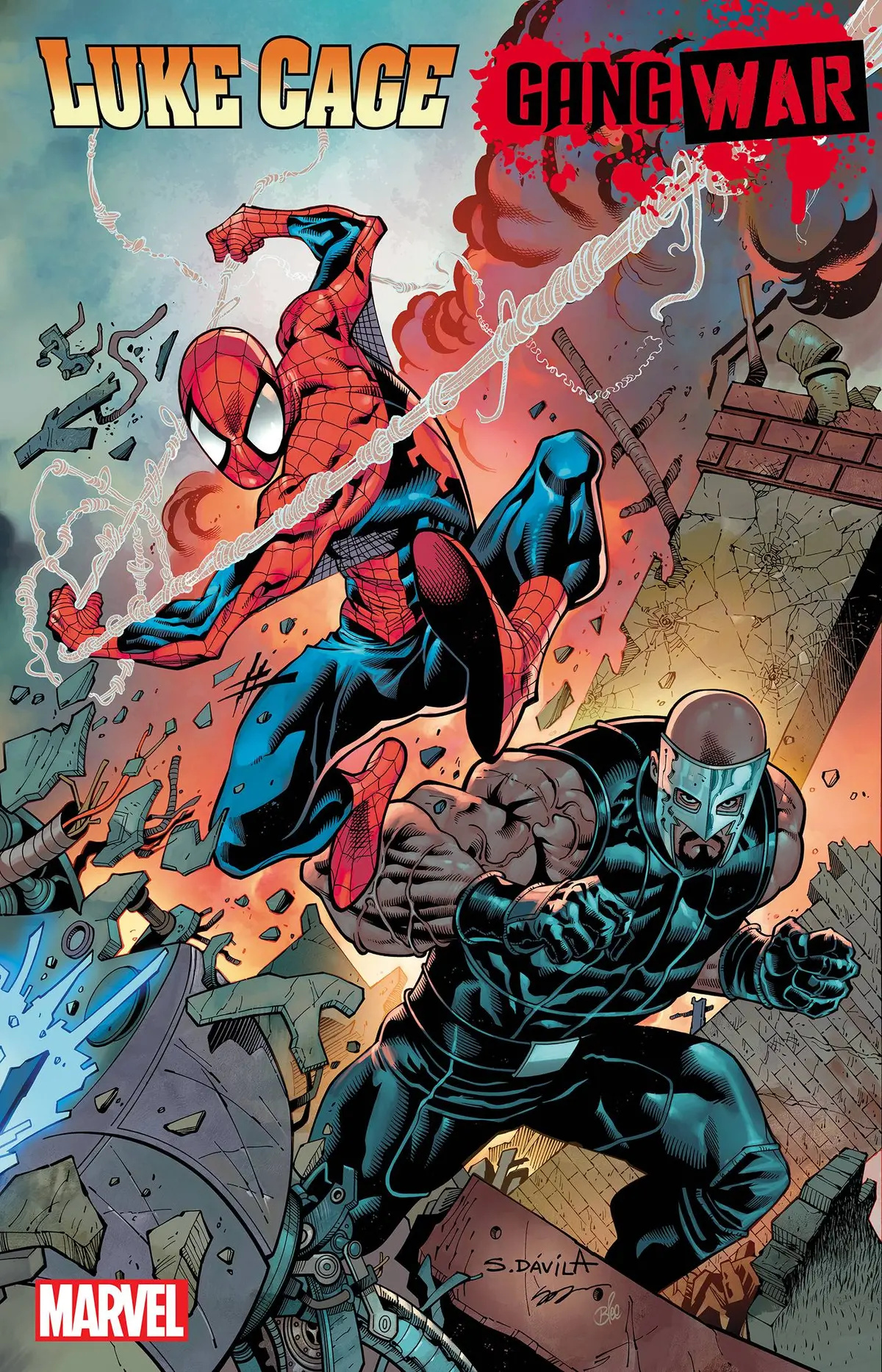 Luke Cage Gang War #4 Sergio Davila Connecting Variant 1