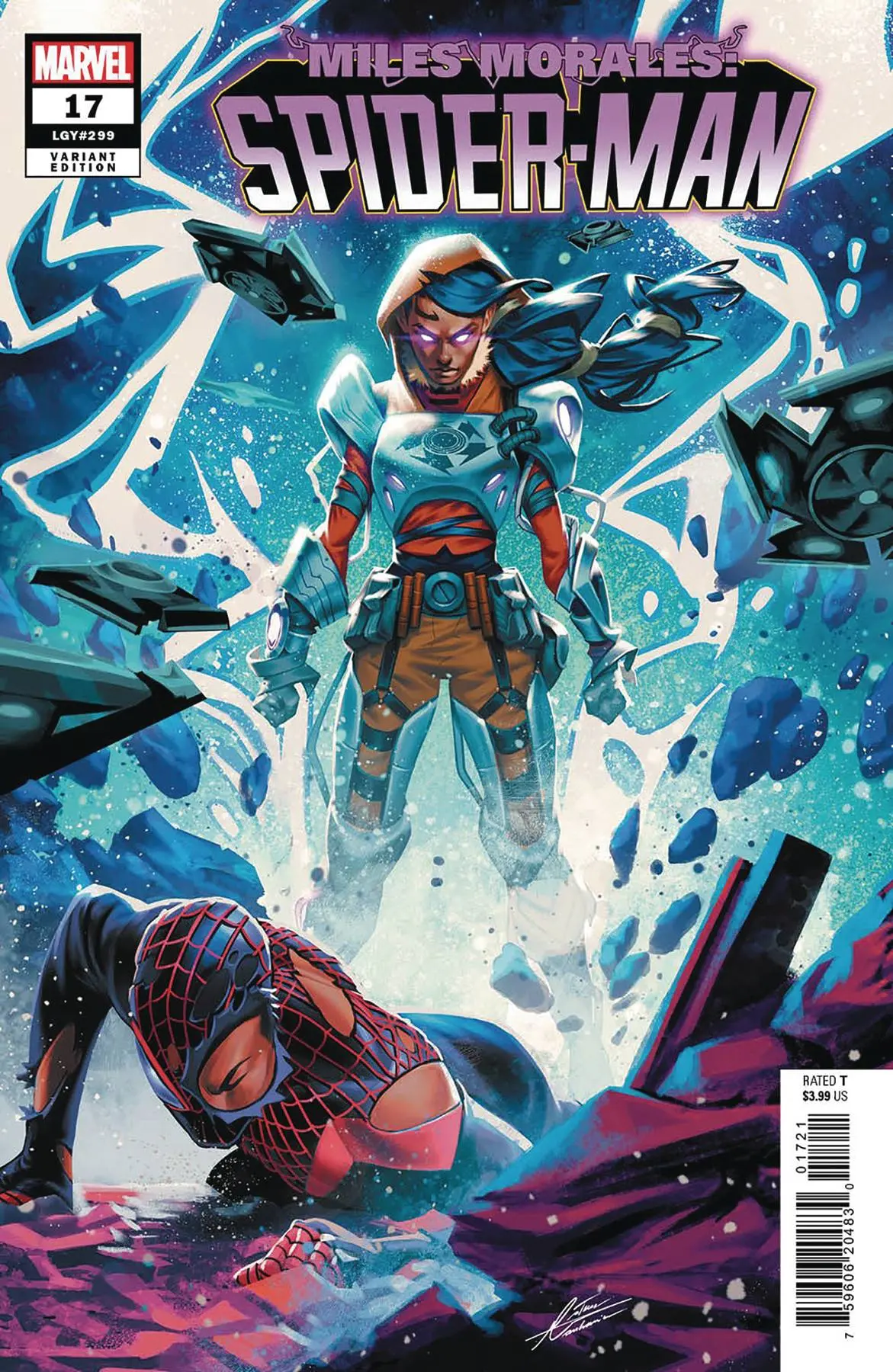 Miles Morales Spider-Man #17 Mateus Manhanini Var 1