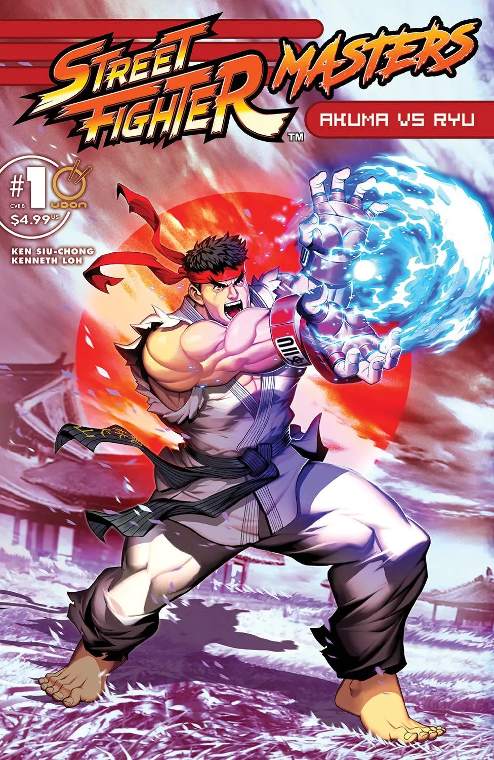 Street Fighter Masters: Akuma Vs Ryu #1 Cvr B Genzoman Ryu 1