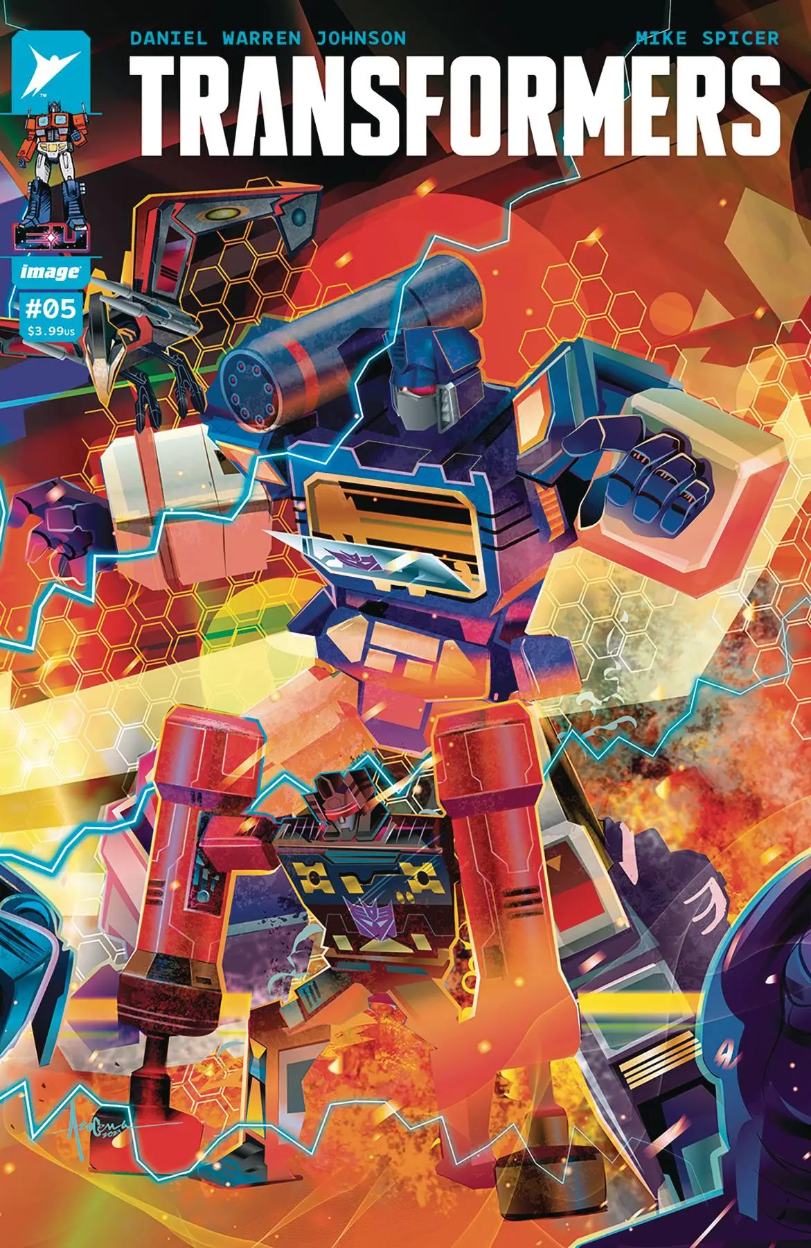 Transformers #5 Cvr C 10 Copy Incv Arocena 1