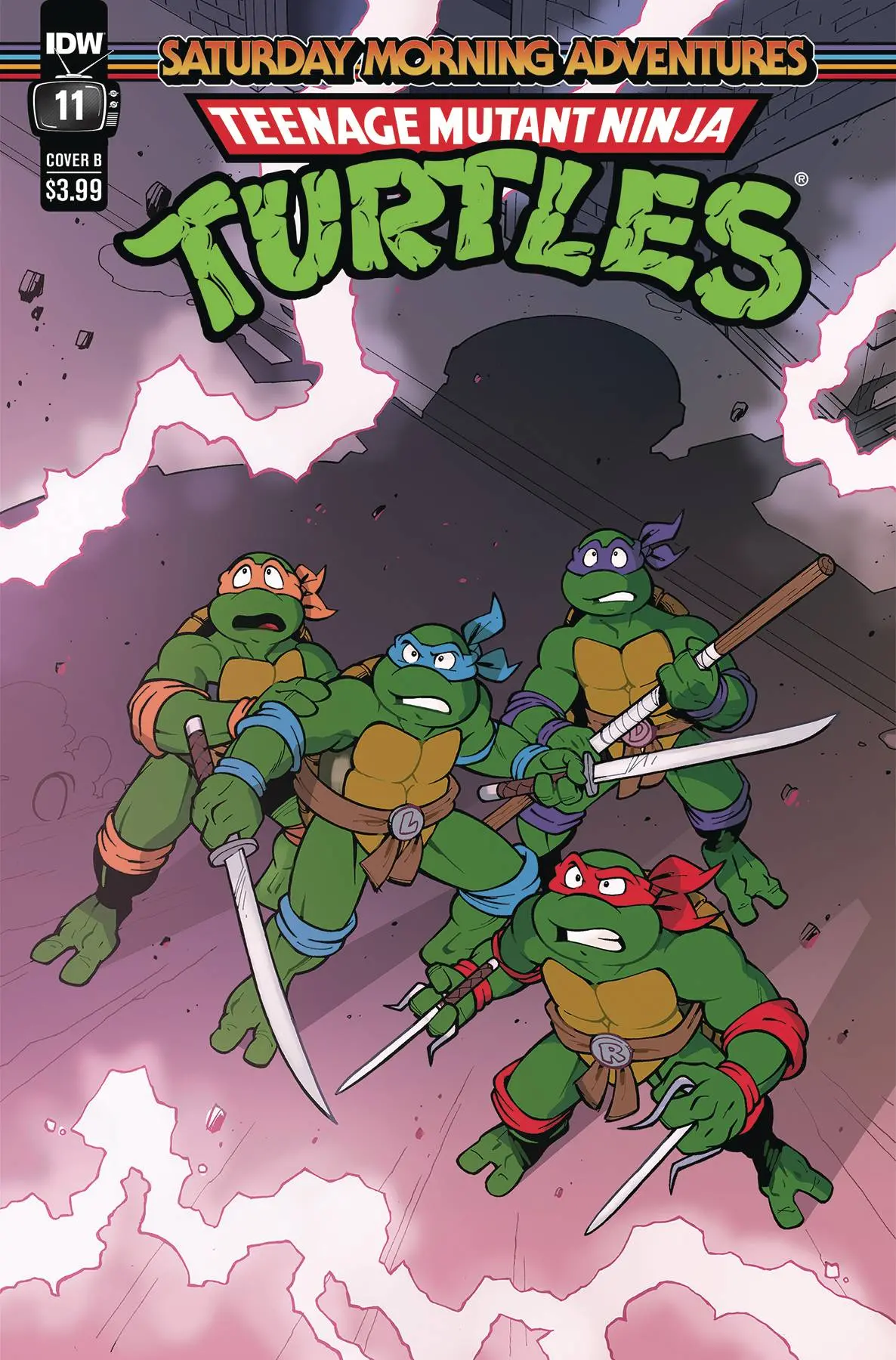 Tmnt Saturday Morning Adv 2023 #11 Cvr B Lawrence 1