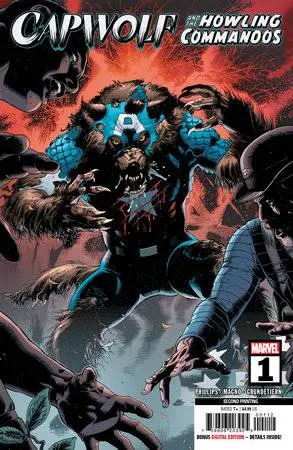 Capwolf Howling Commandos #1 2Nd Ptg Carlos Magno Var 1