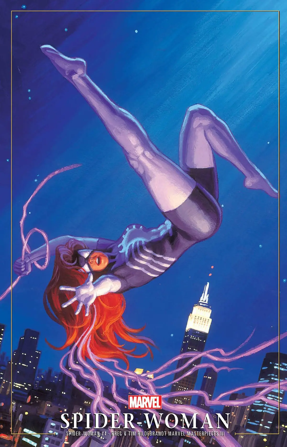 Spider-Woman #4 Greg And Tim Hildebrandt Spider-Woman Marvel Masterpieces Iii Variant 1