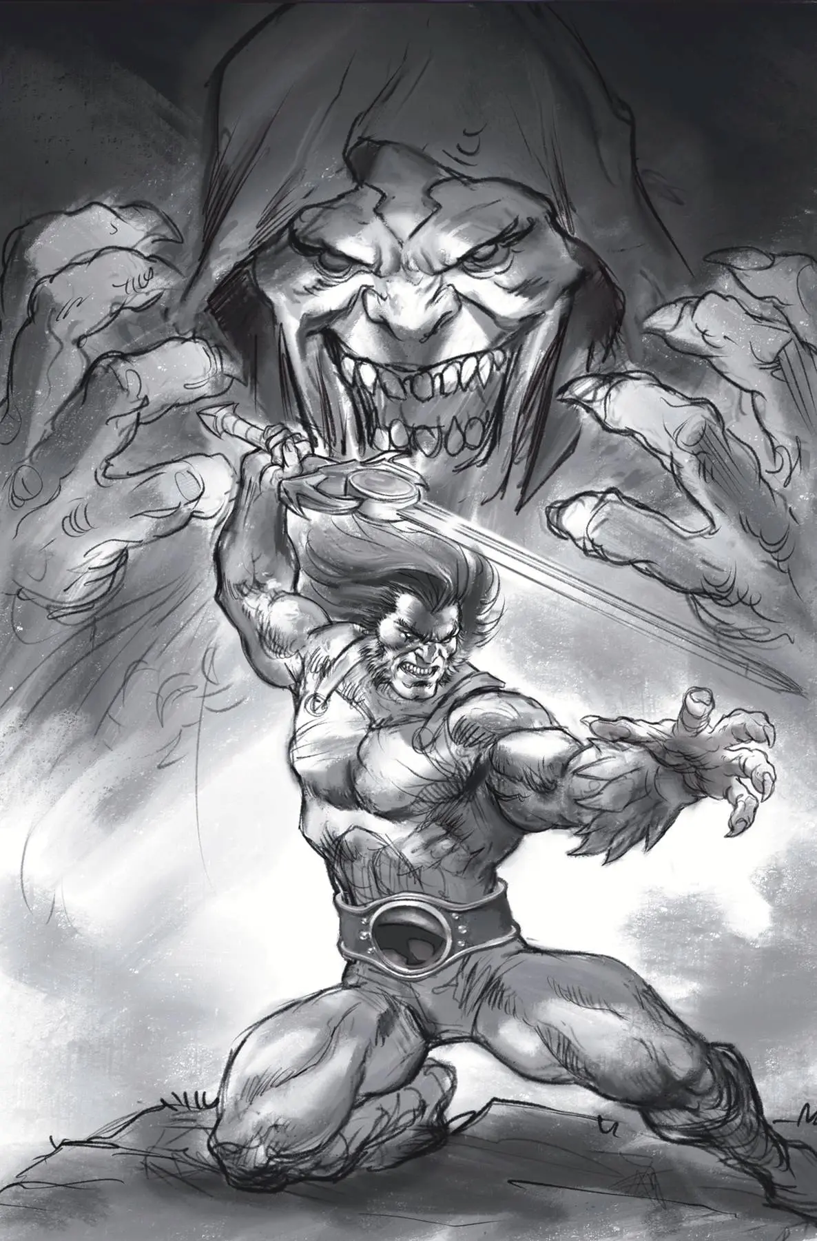 Thundercats #1 Cvr U 25 Copy Incv Parrillo Line Art Virgin 1