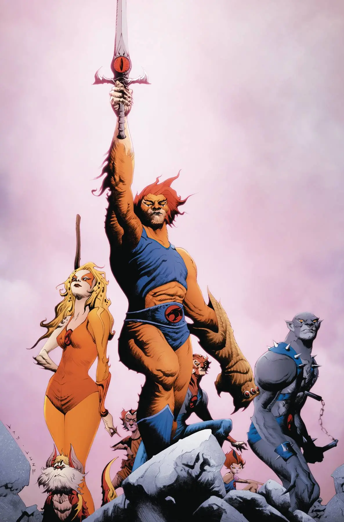 Thundercats #1 Cvr X 60 Copy Incv Lee & Chung Foil Virgin 1