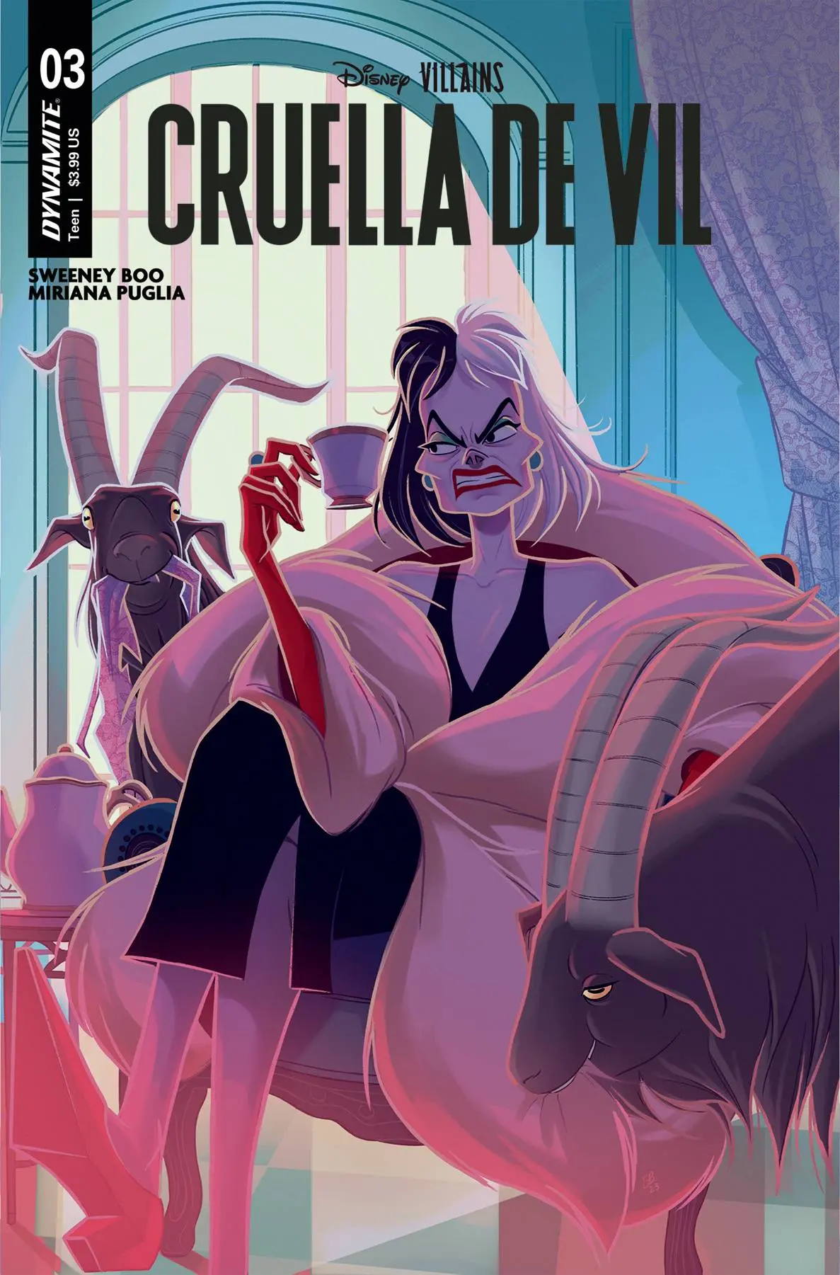 Disney Villains Cruella De Vil #3 Cvr A Boo 1