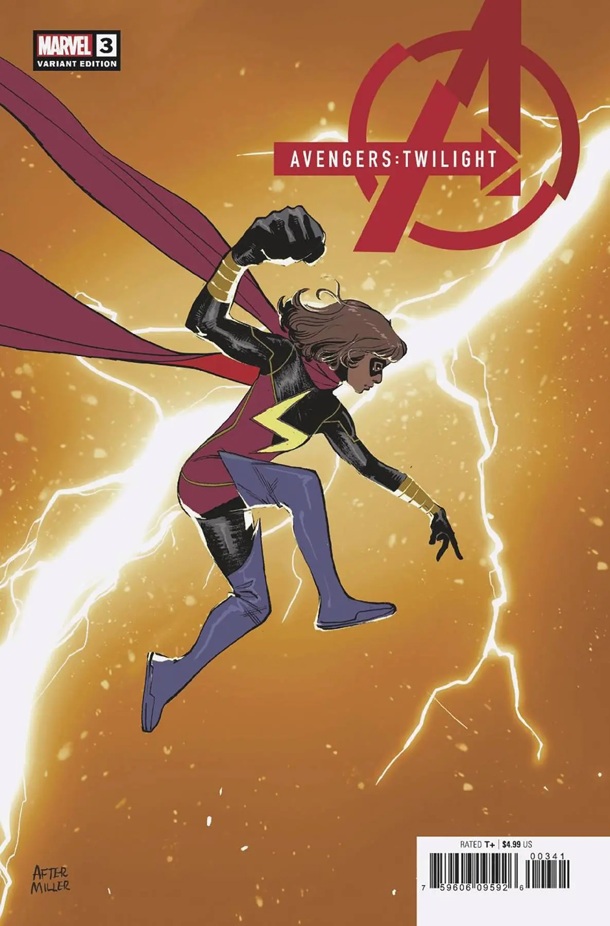 Avengers Twilight #3 Sara Pichelli Lightning Bolt Variant 1
