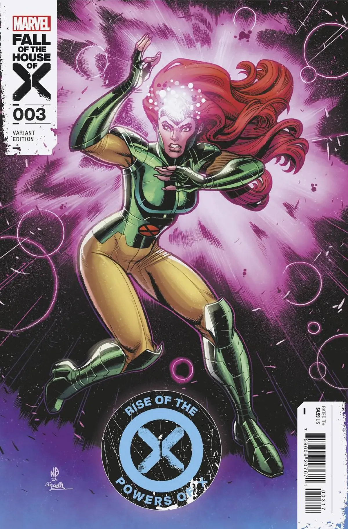 Rise Of The Powers Of X #3 25 Copy Incv Nick Bradshaw Var 1