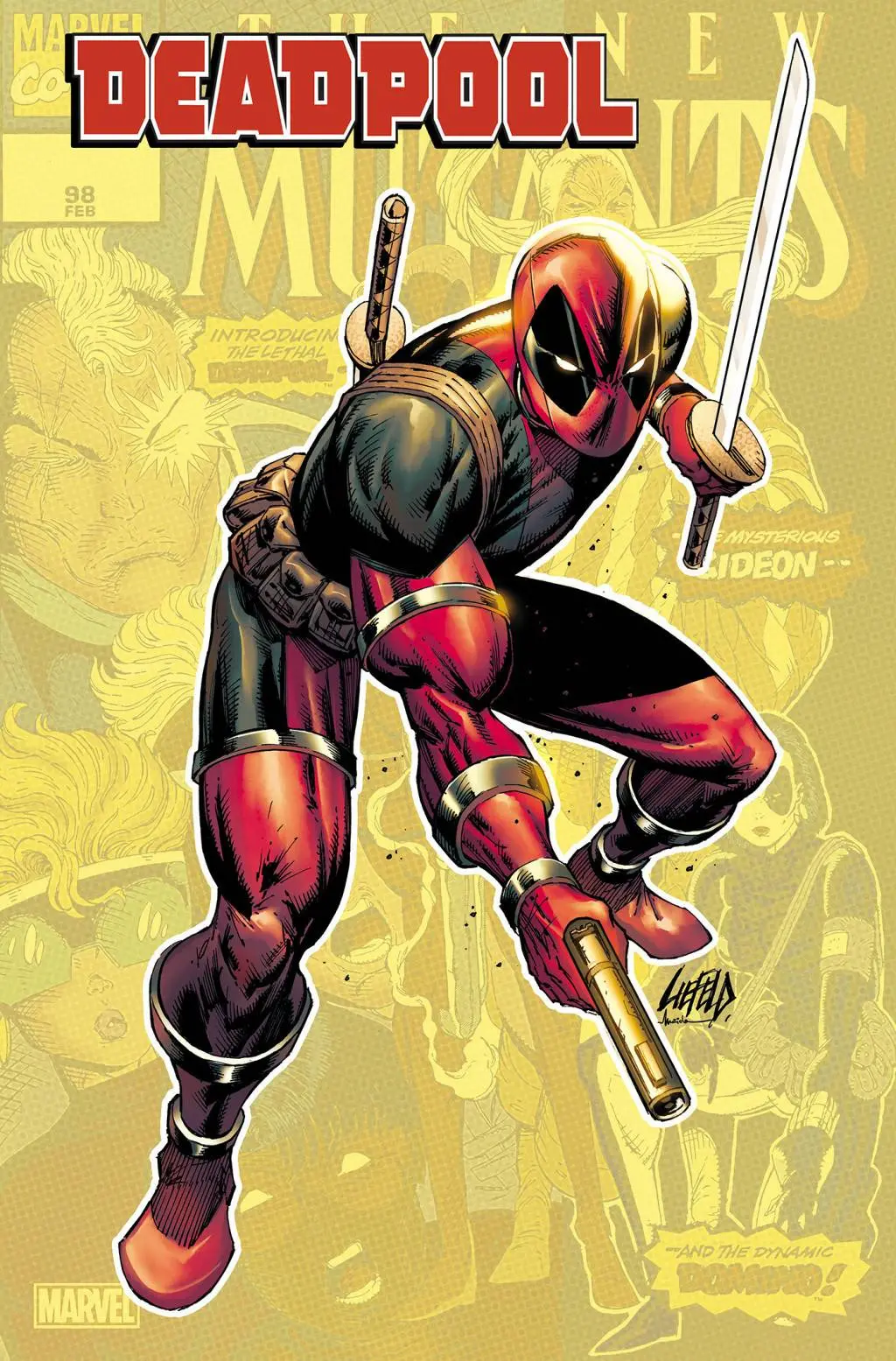 Deadpool #1 Rob Liefeld Var 1