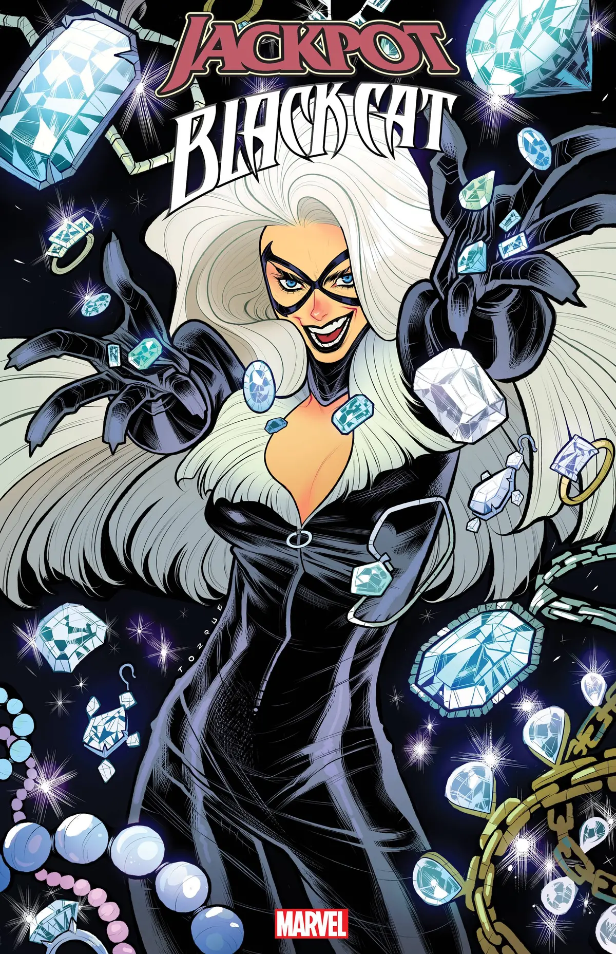 Jackpot And Black Cat #1 Elizabeth Torque Black Cat Var 1