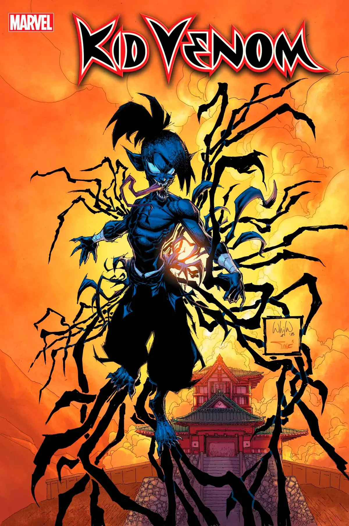 Kid Venom #1 25 Copy Incv Whilce Portacio Var 1