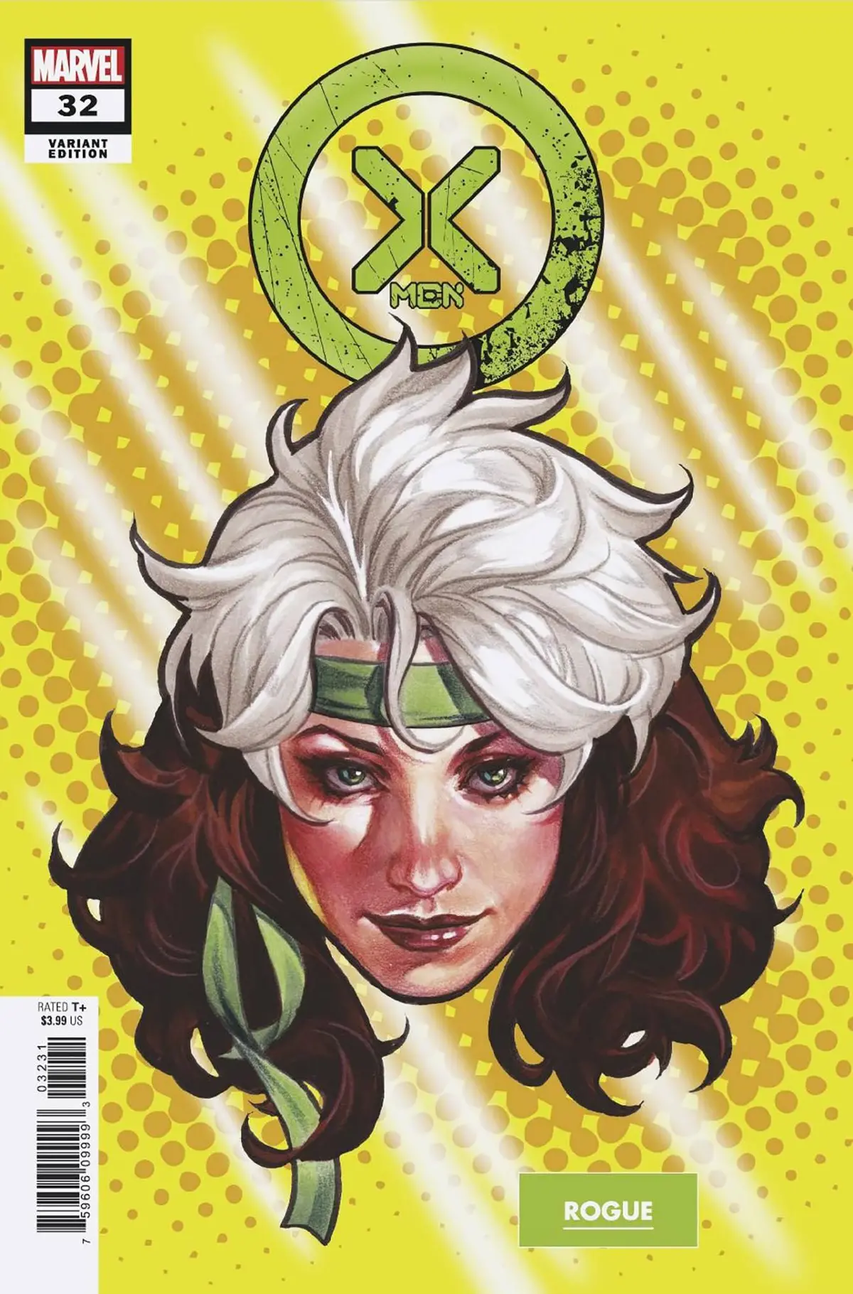 X-Men #32 Mark Brooks Headshot Var 1