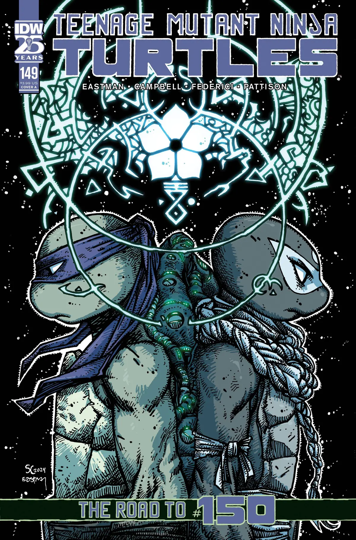 Tmnt Ongoing #149 Cvr B Campbell & Eastman 1