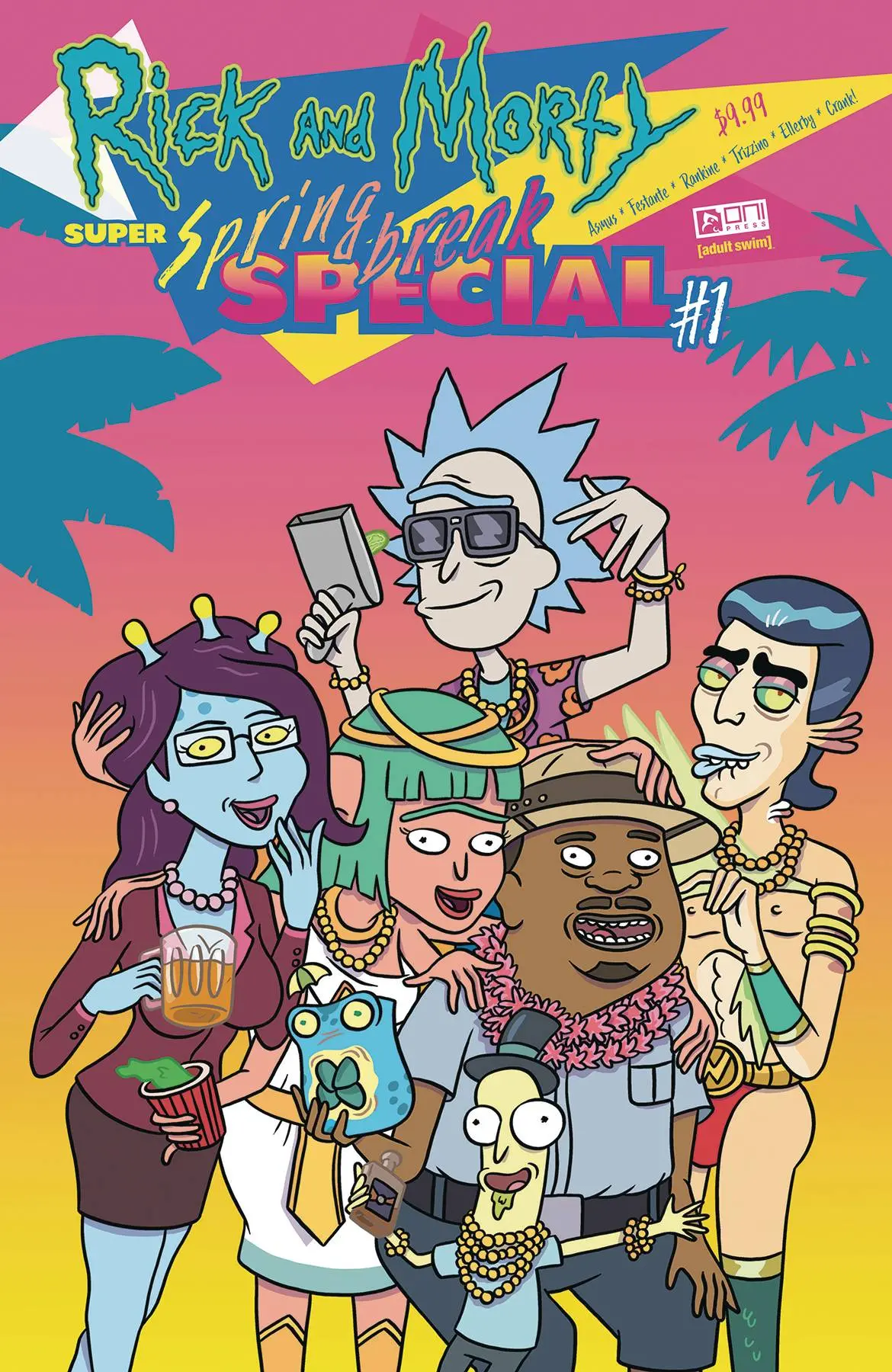 Rick And Morty Super Spring Break Special #1 Cvr A Rankine 1