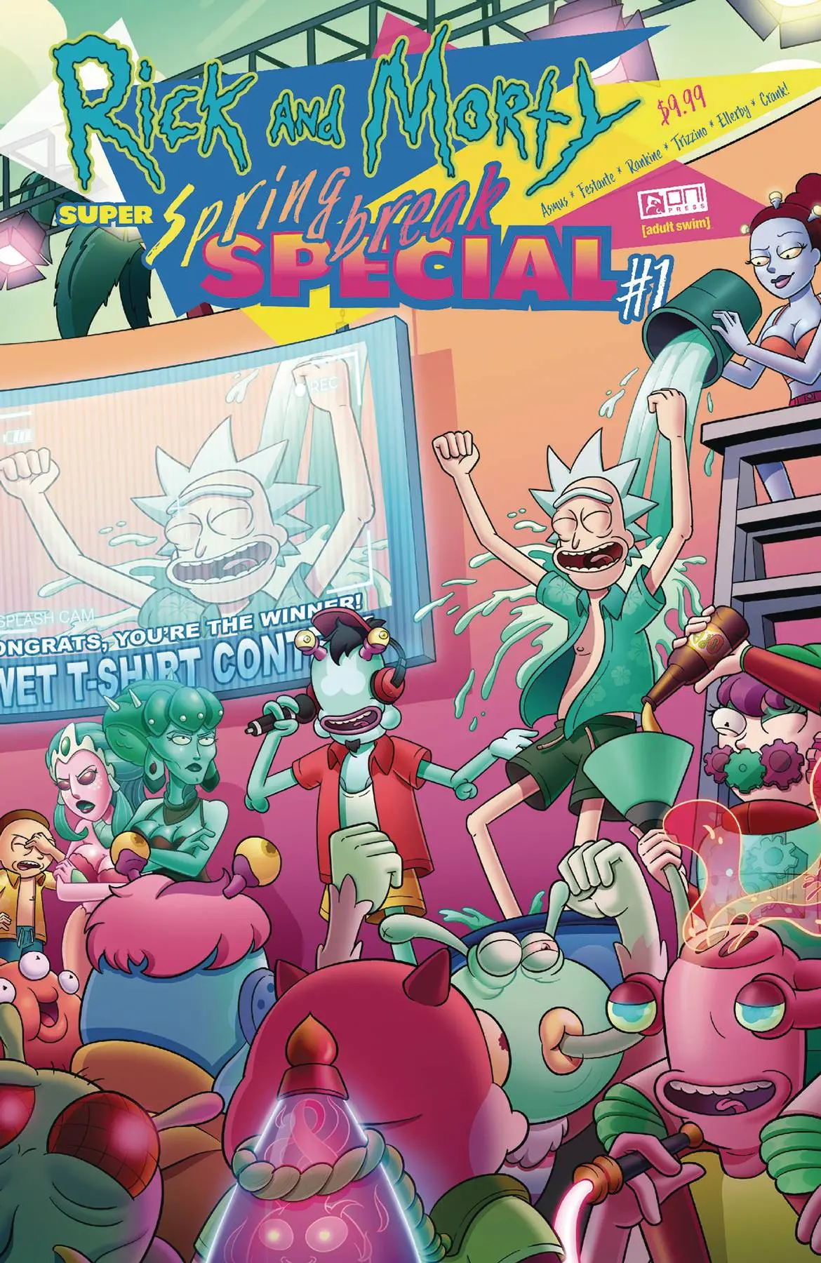 Rick And Morty Super Spring Break Special #1 Cvr B Blake 1