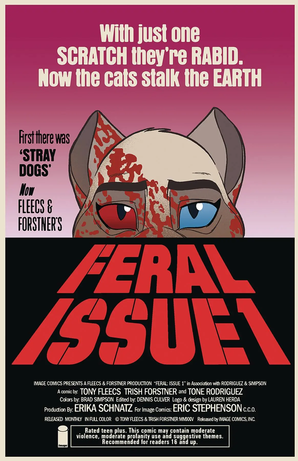 Feral #1 Cvr B Forstner & Fleecs 1