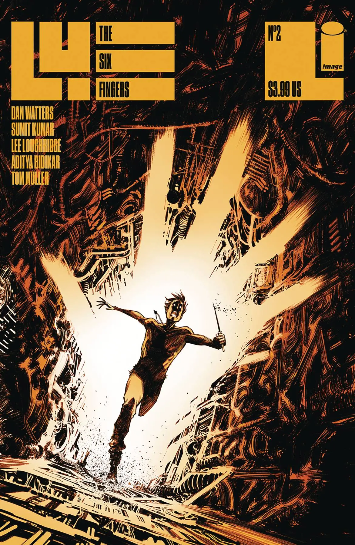 Six Fingers #2 (Of 5) Cvr A Kumar Loughridge Muller (Mr) 1