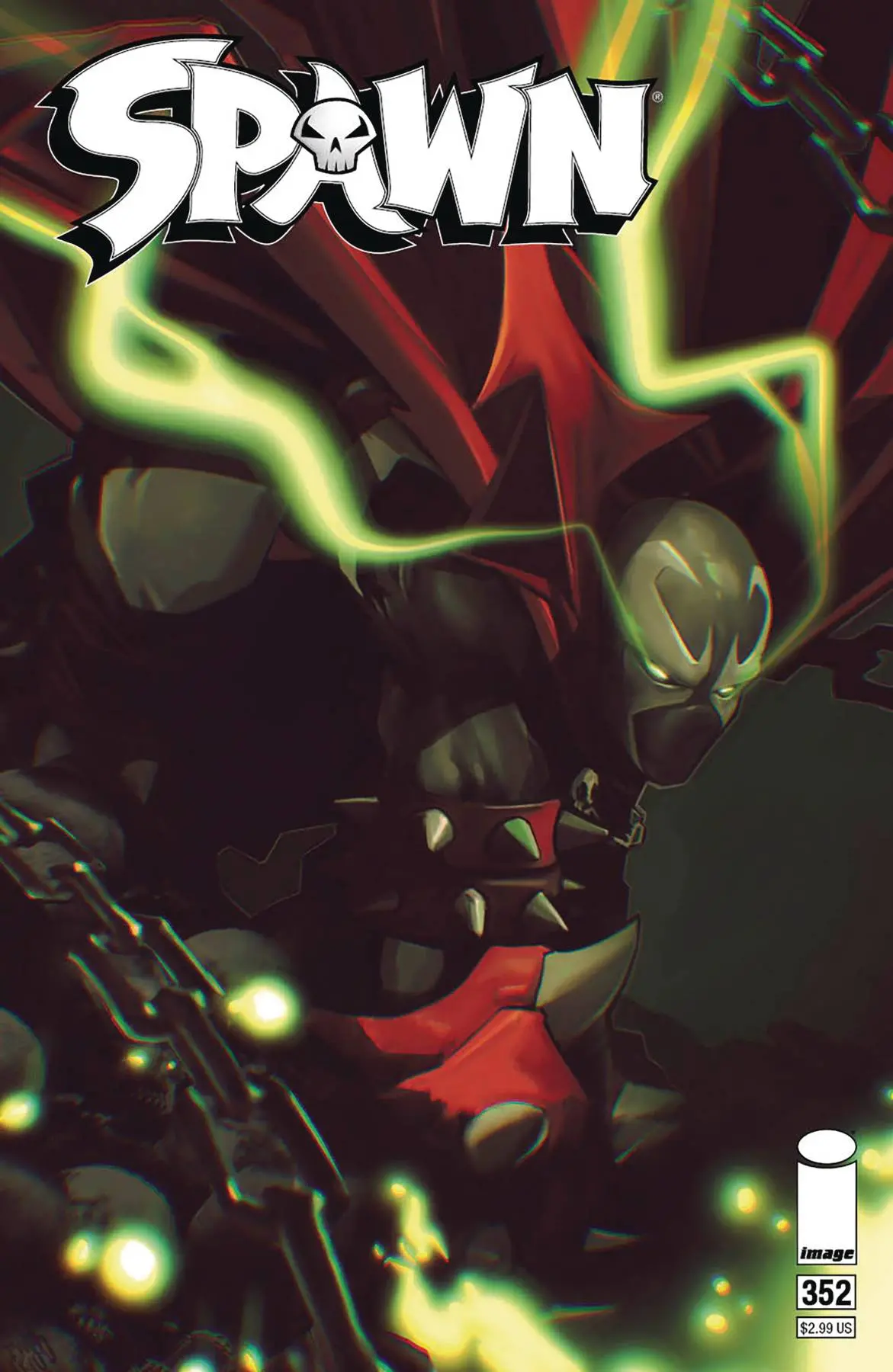 Spawn #352 Cvr B Tomaselli 1