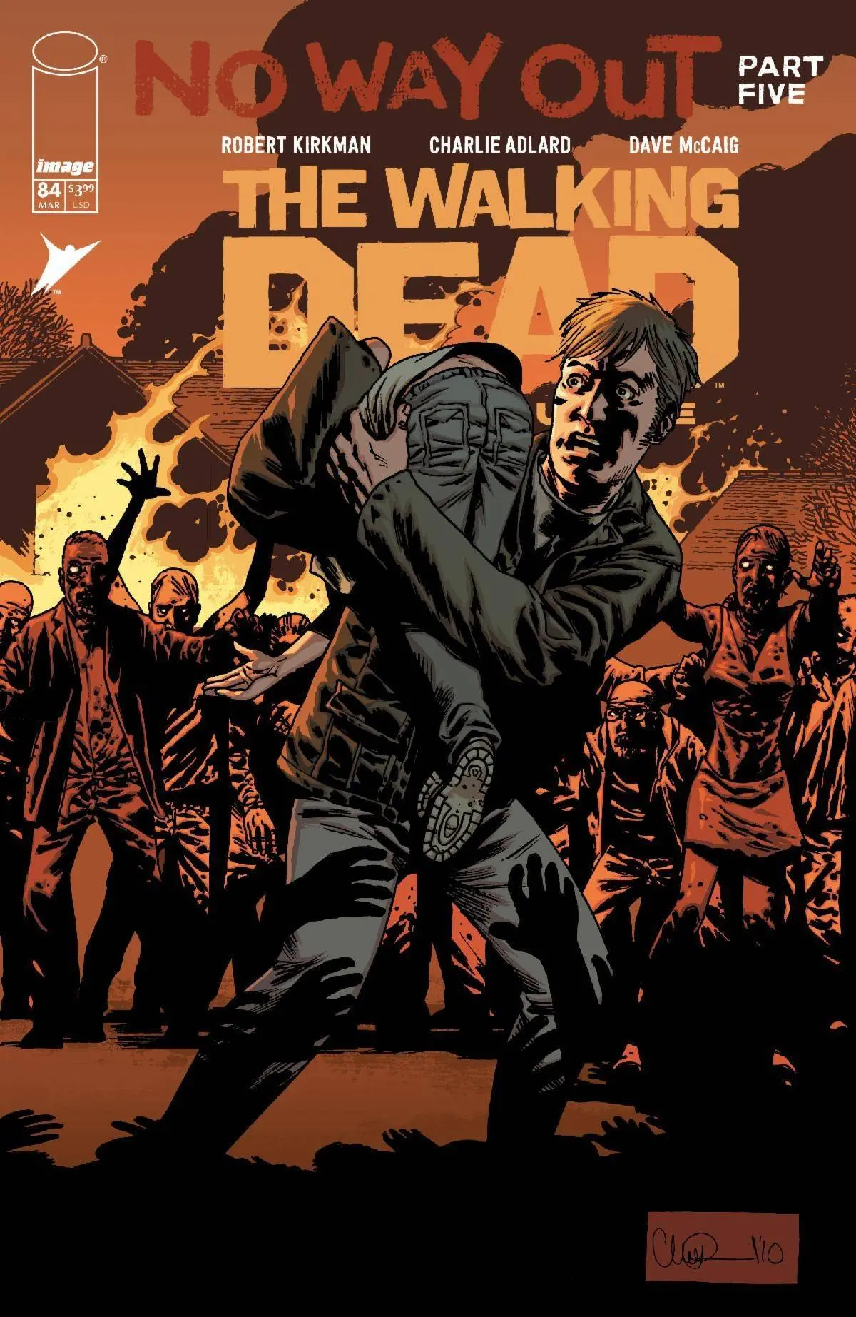 Walking Dead Dlx #84 Cvr B Adlard & Mccaig (Mr) 1