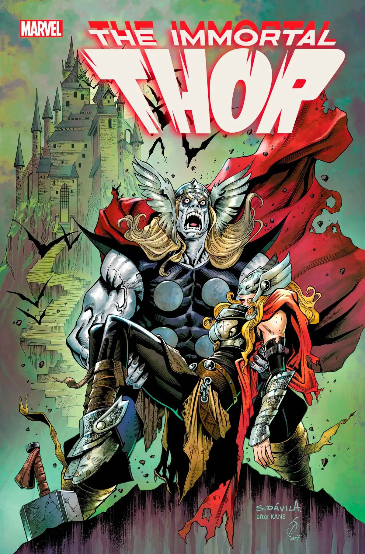 Immortal Thor #9 Sergio Davila Vampire Var 1
