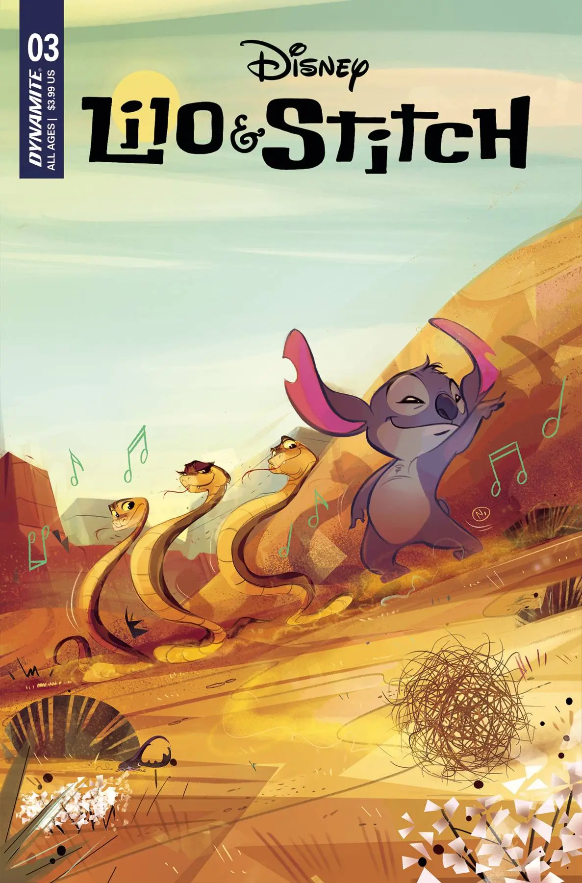 Lilo & Stitch #3 Cvr A Baldari 1