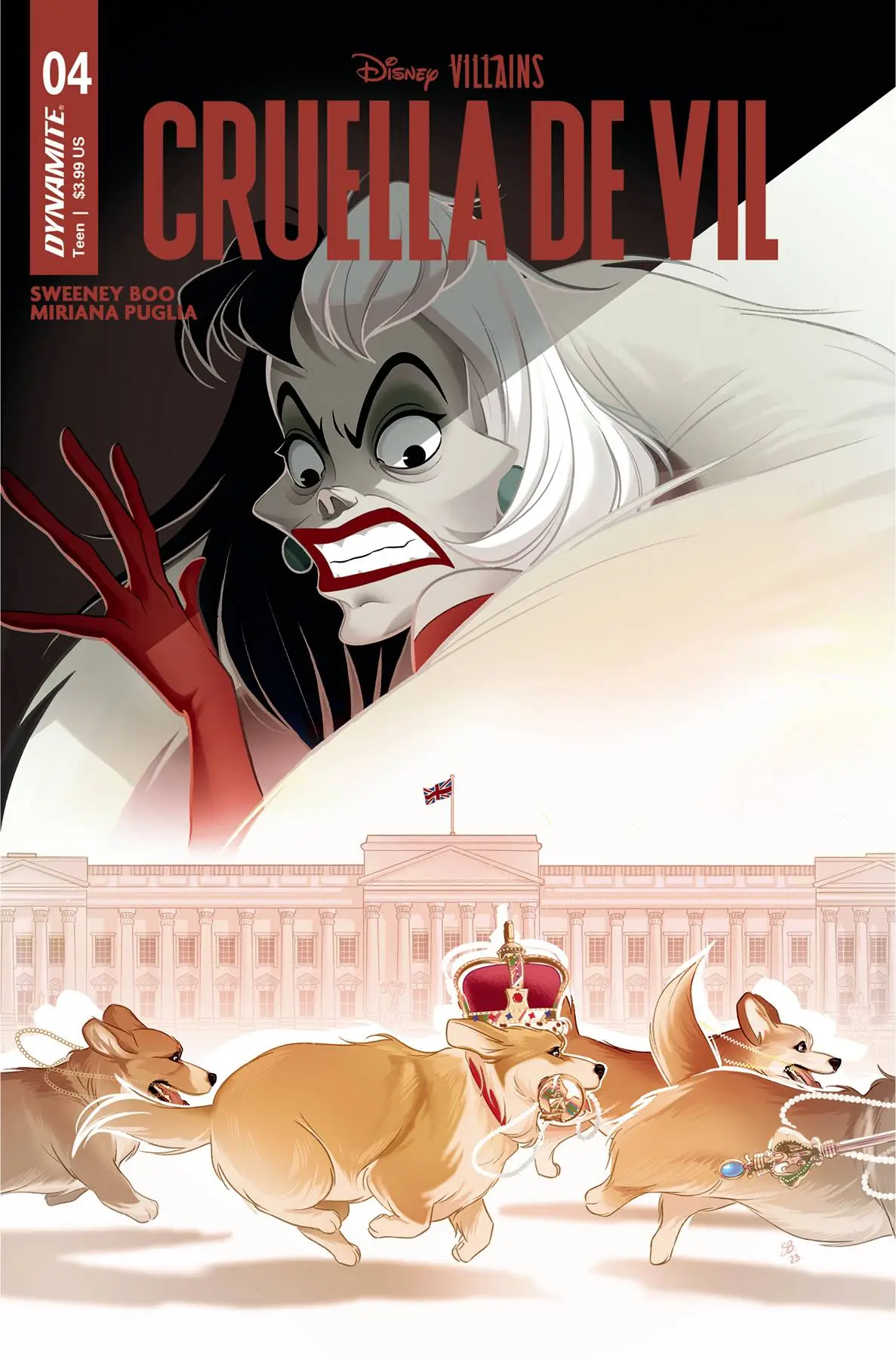 Disney Villains Cruella De Vil #4 Cvr A Boo (5/29/2024) 1