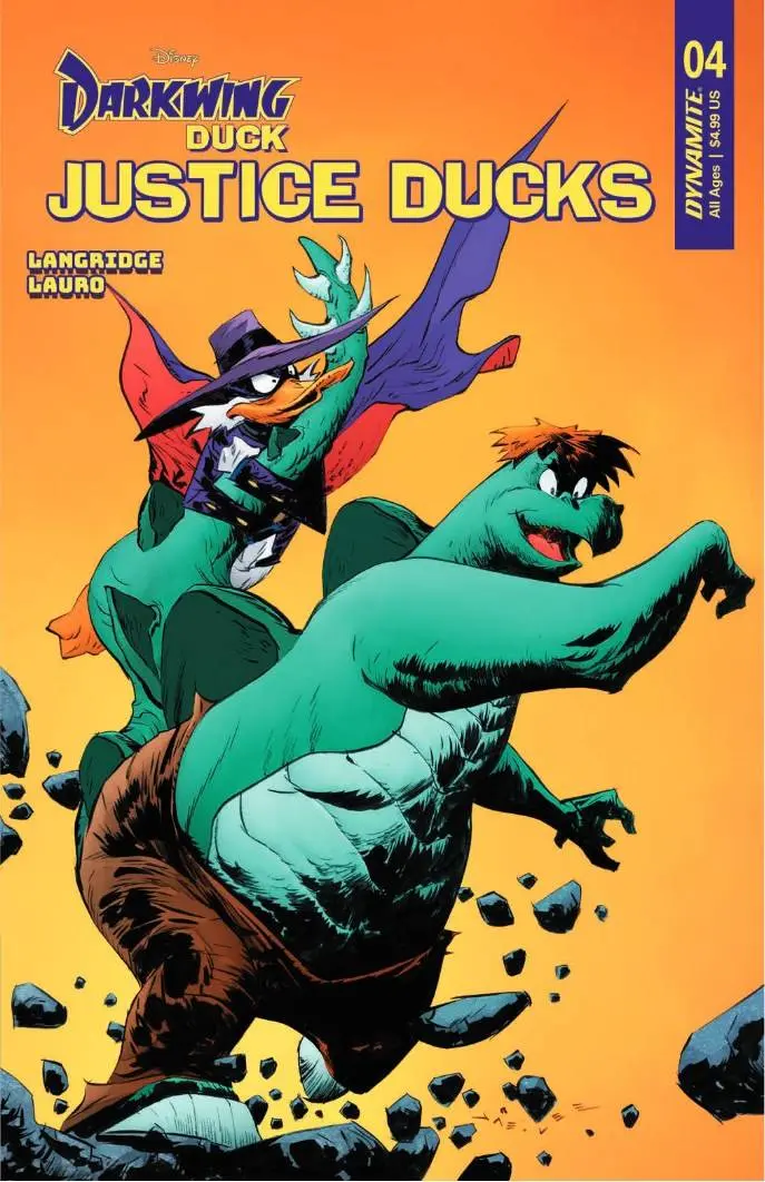 Justice Ducks #4 Cvr A Andolfo 1