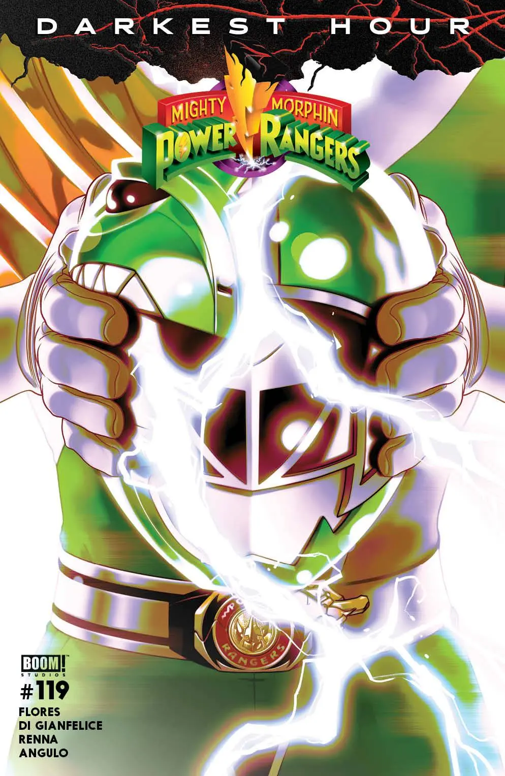 Mighty Morphin Power Rangers #119 Cvr C Helmet Var Montes 1