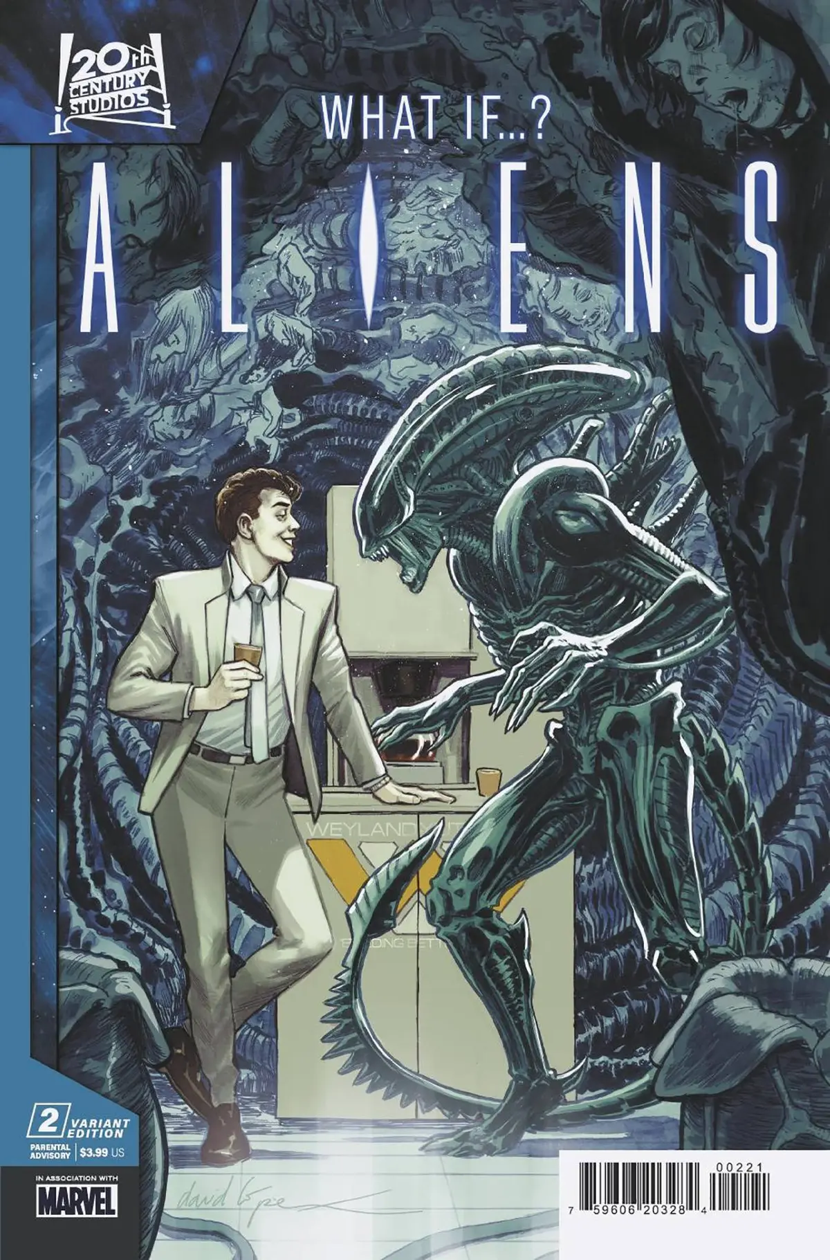 Aliens What If #2 David Lopez Var 1