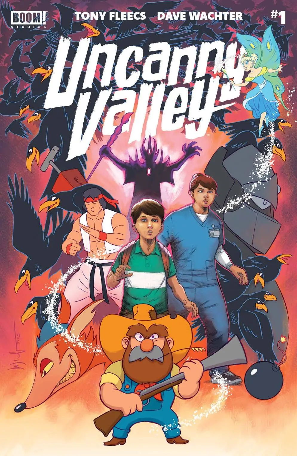 Uncanny Valley #1 (Of 6) Cvr A Wachter 1