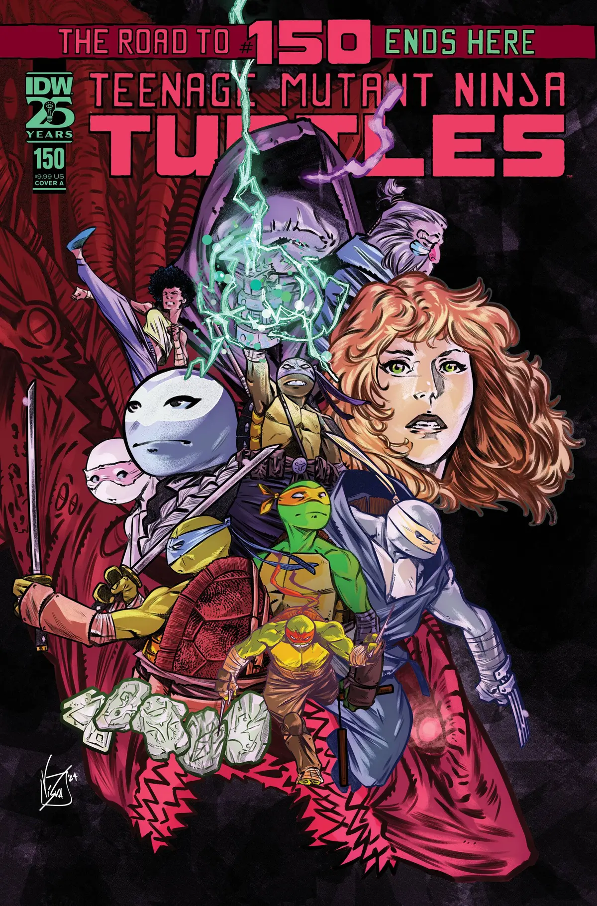 Tmnt Ongoing #150 Cvr A Federici 1