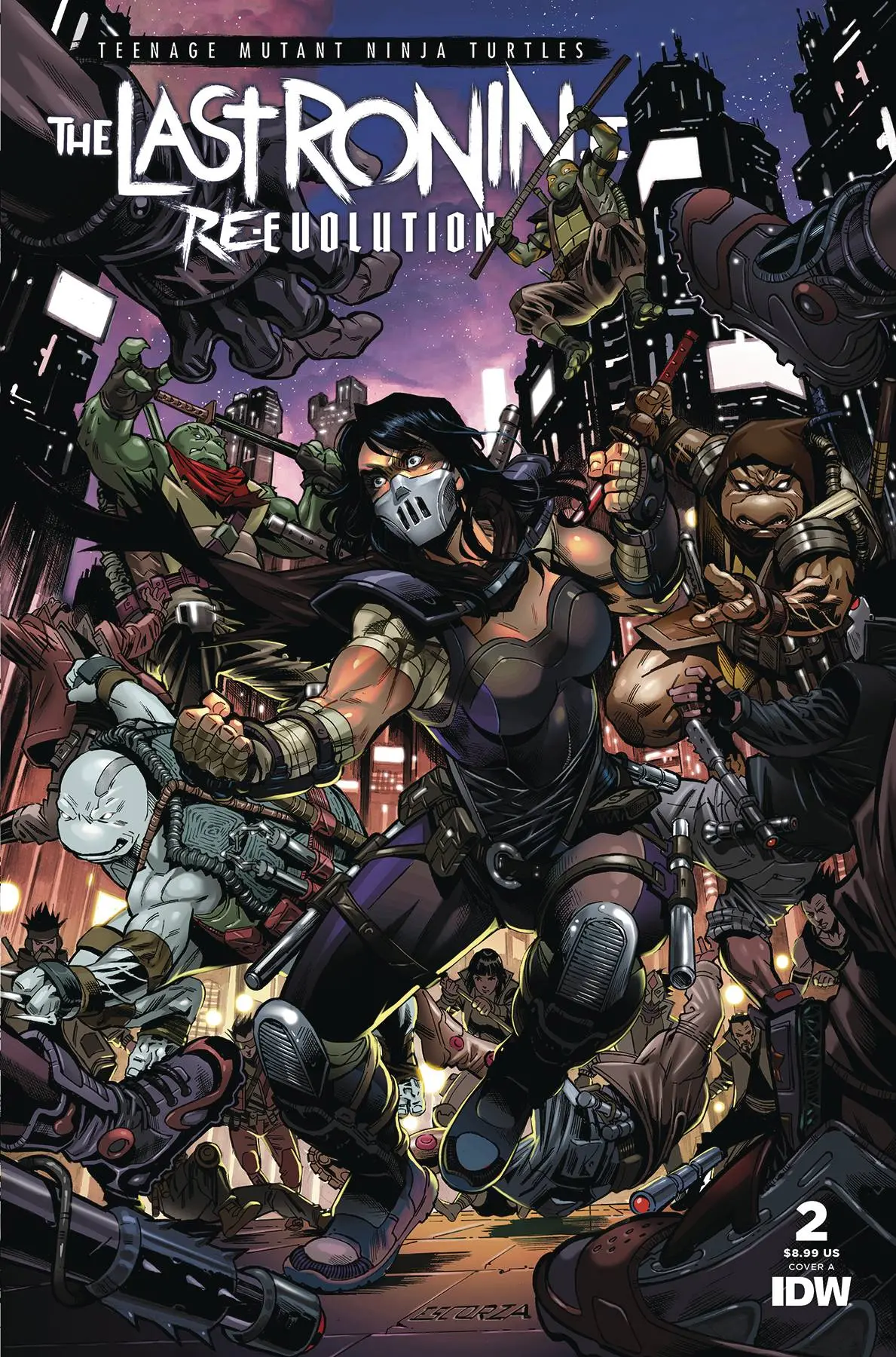 Tmnt The Last Ronin Ii Re Evolution #2 Cvr A Escorzas (Mr) 1