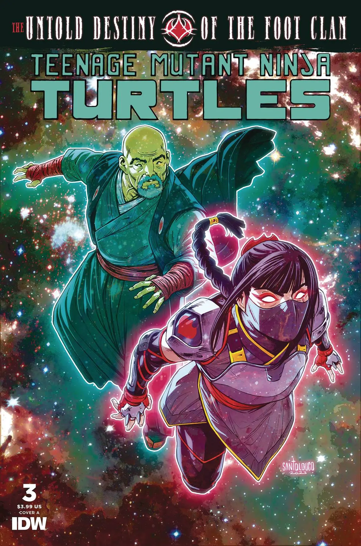 Tmnt Untold Destiny Of Foot Clan #3 Cvr A Santolouco 1