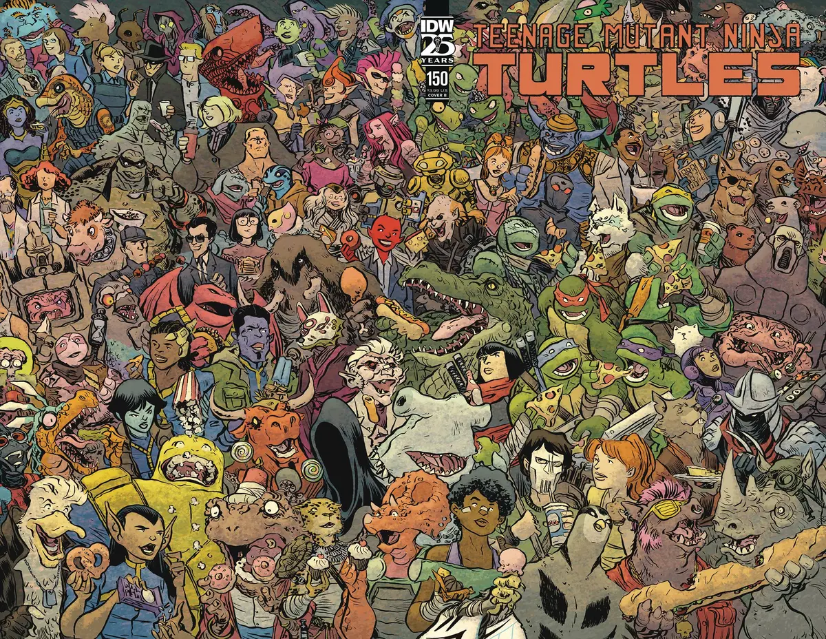 Tmnt Ongoing #150 Cvr D Lonergan 1
