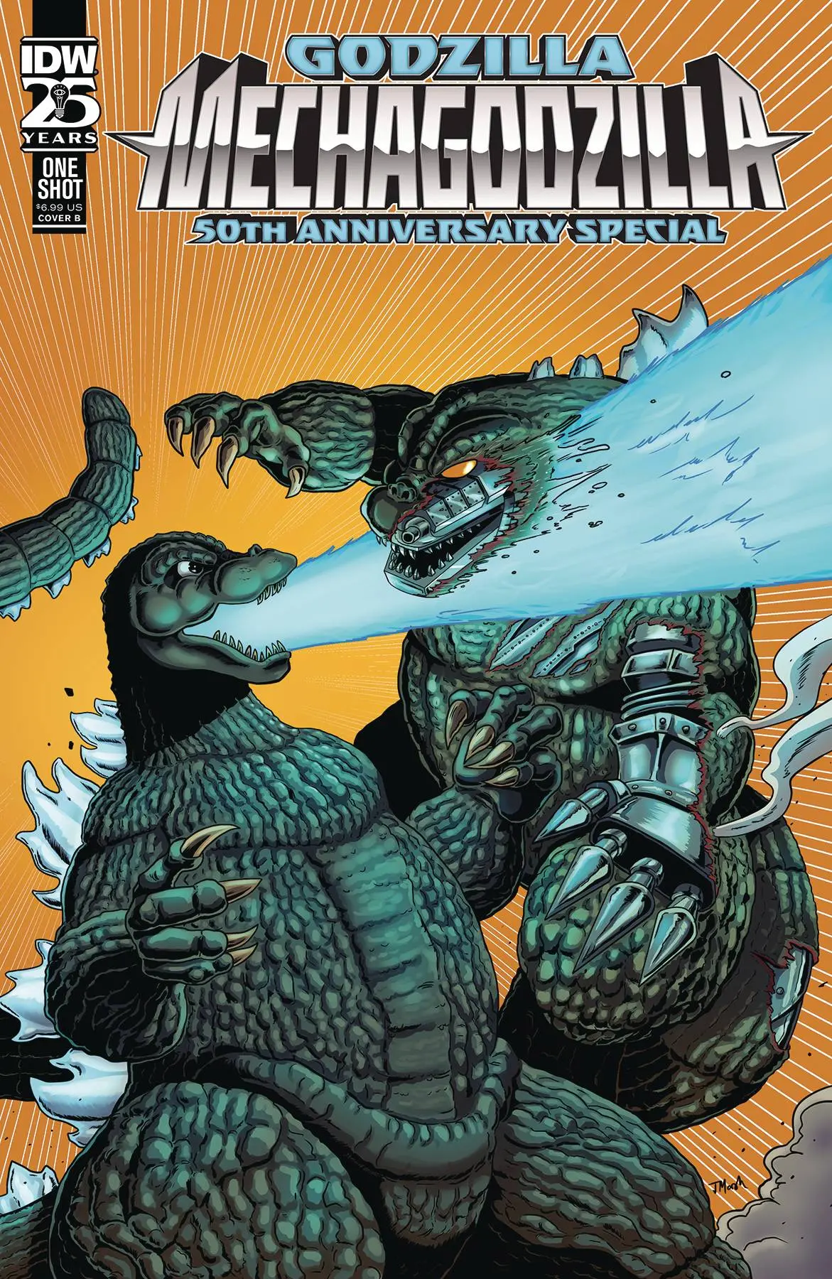 Godzilla Mechazilla 50Th Anniv #1 Cvr B Marsh (Mr) 1