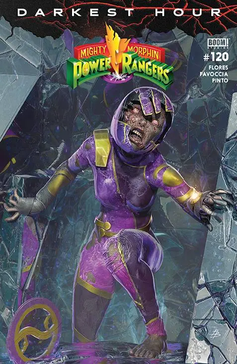 Mighty Morphin Power Rangers #120 Cvr B Dark Grid Barends 1
